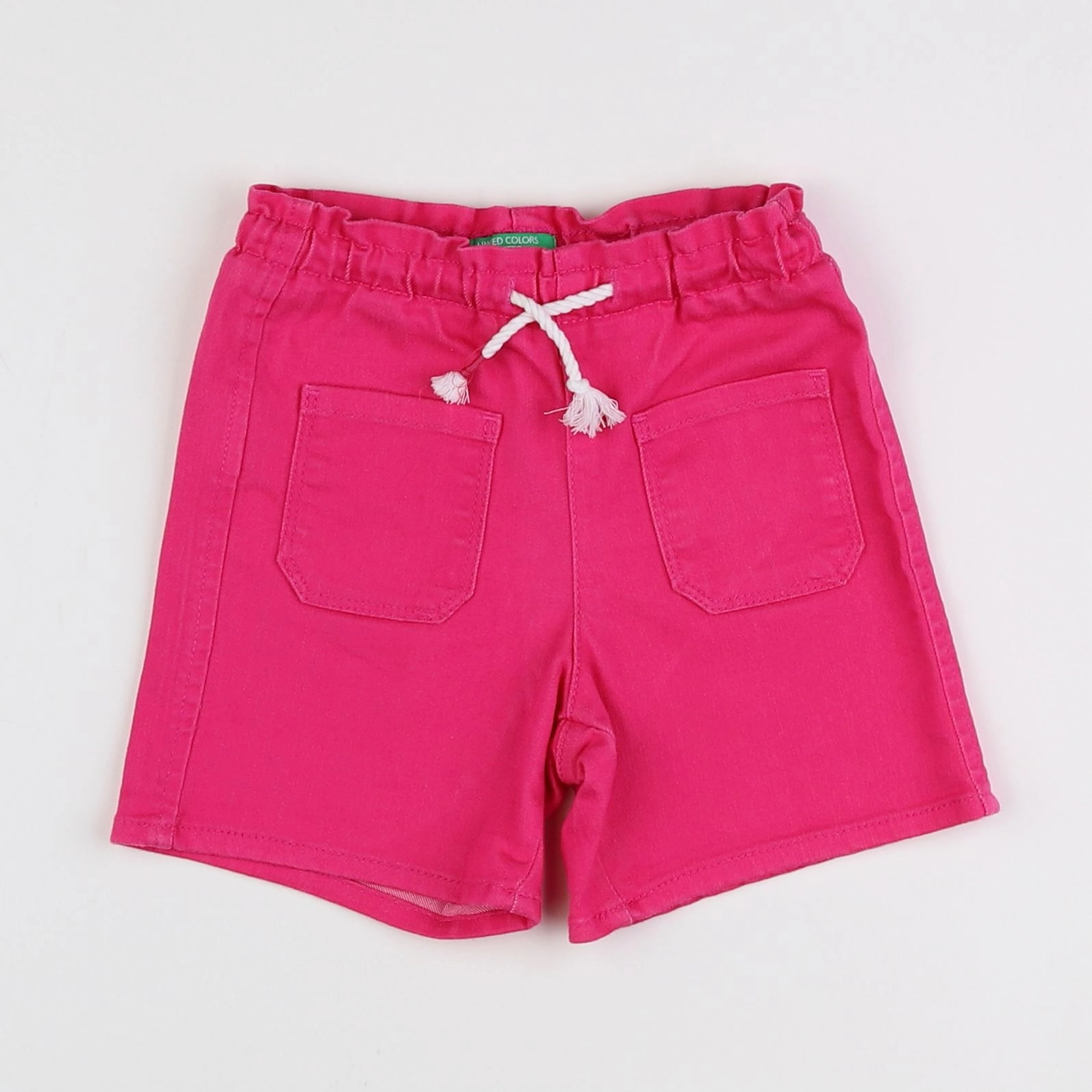 Benetton - short rose - 12/18 mois