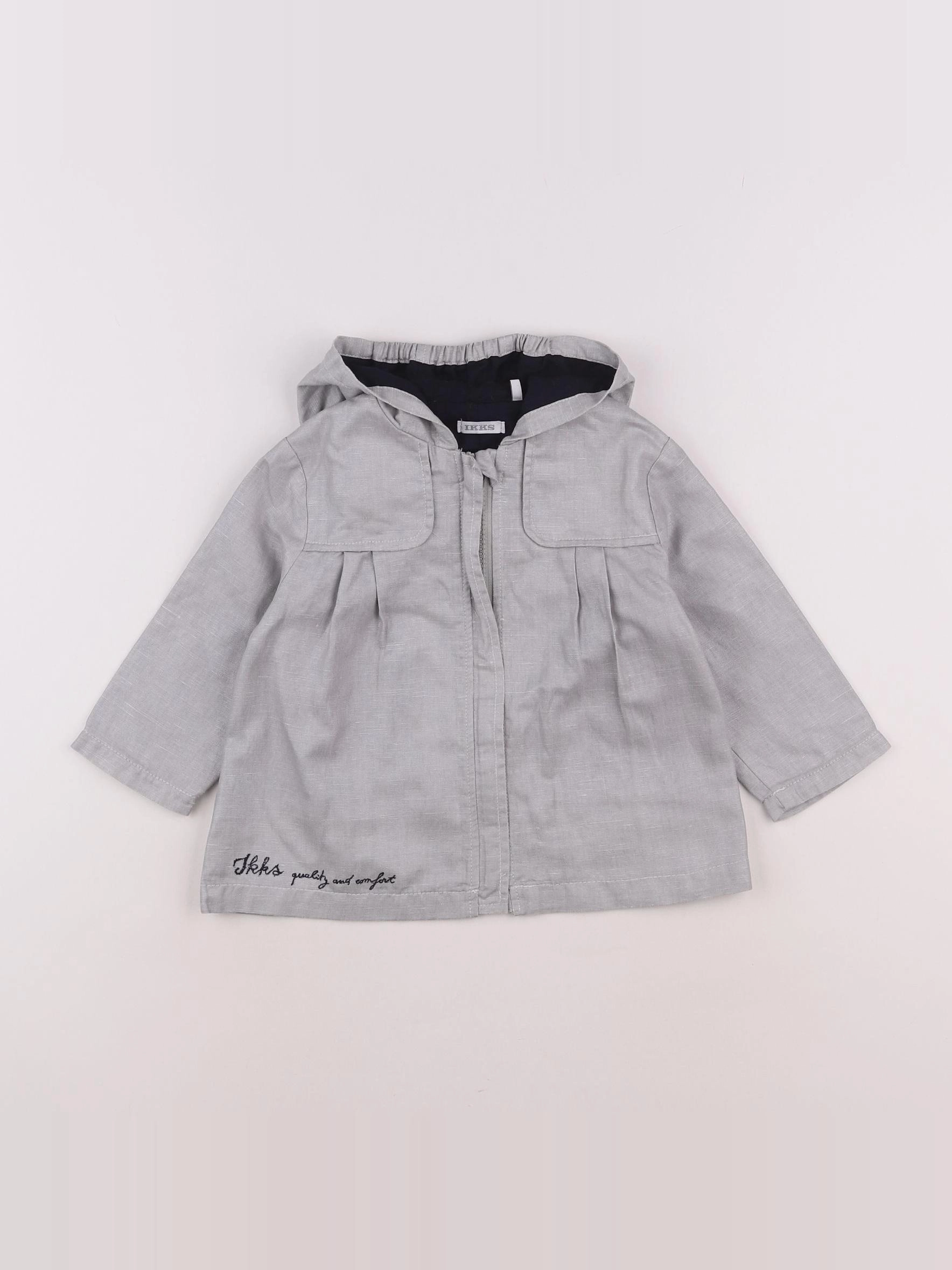 IKKS - veste gris - 18 mois