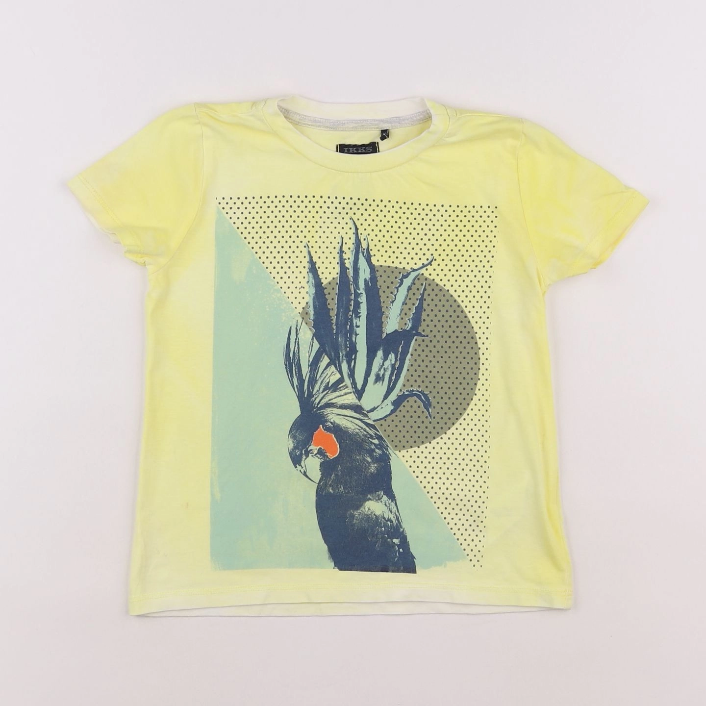 IKKS - tee-shirt jaune - 2/3 ans