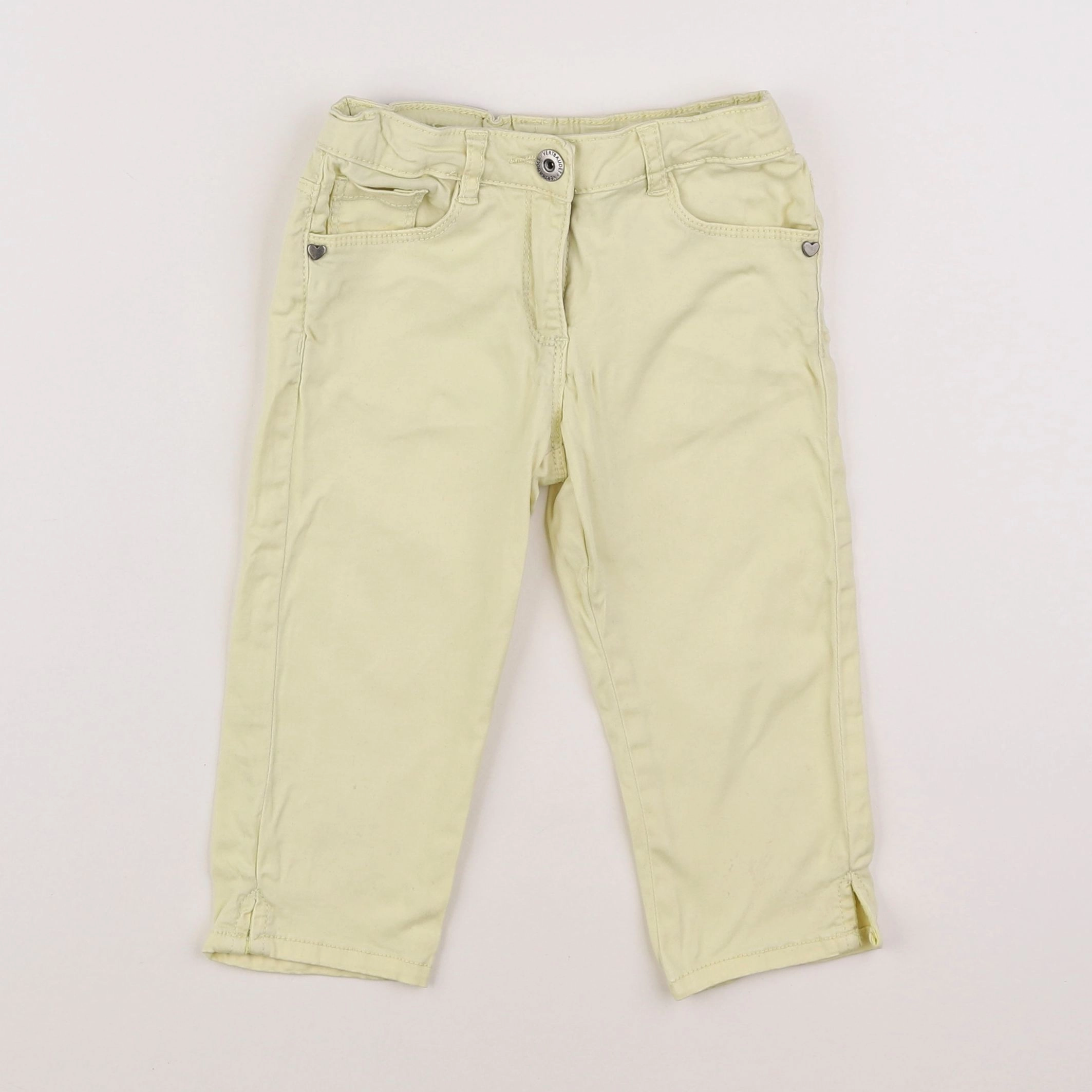 Vertbaudet - pantalon jaune - 4 ans