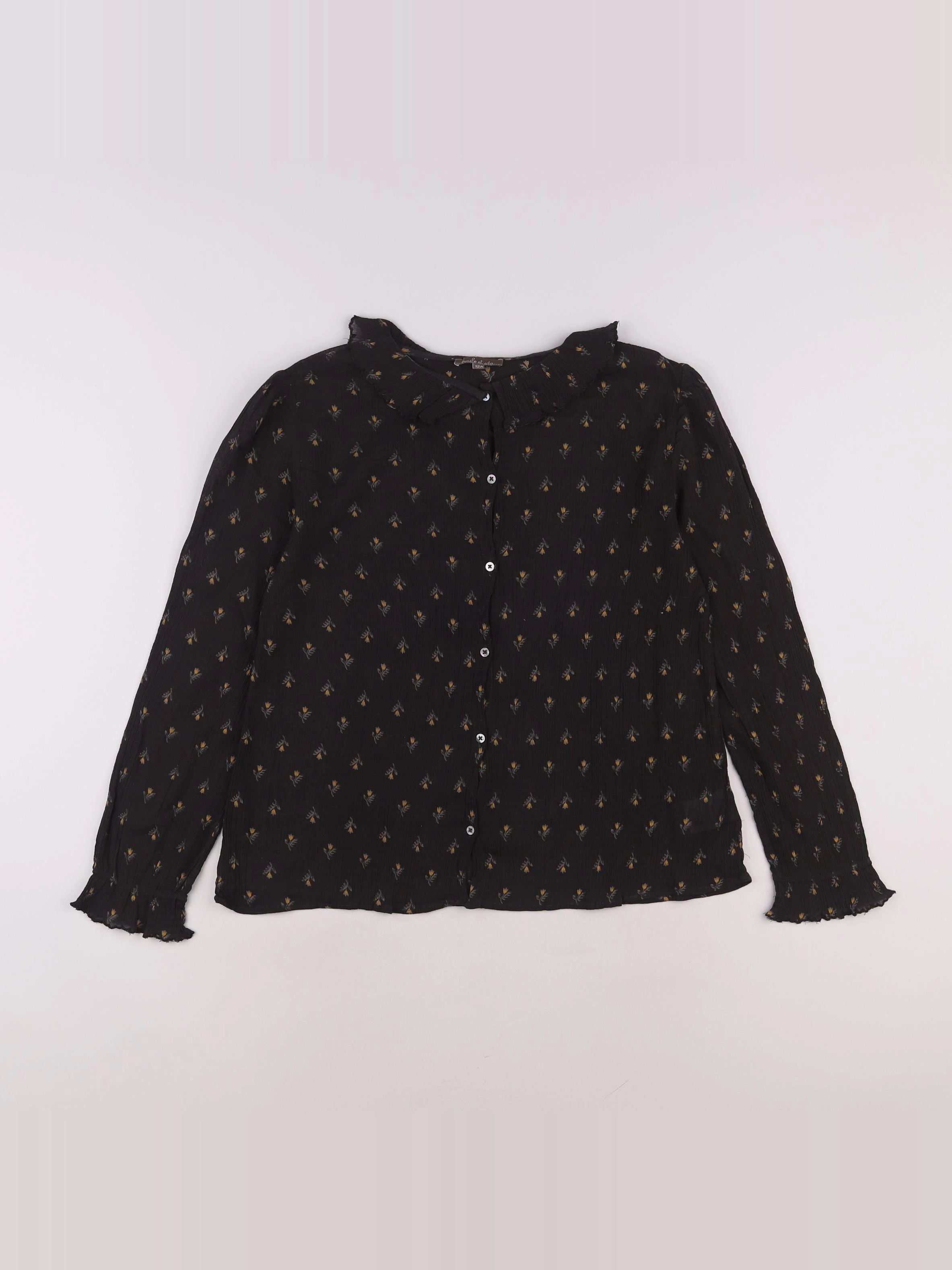 Emile et Ida - blouse gris - 12 ans