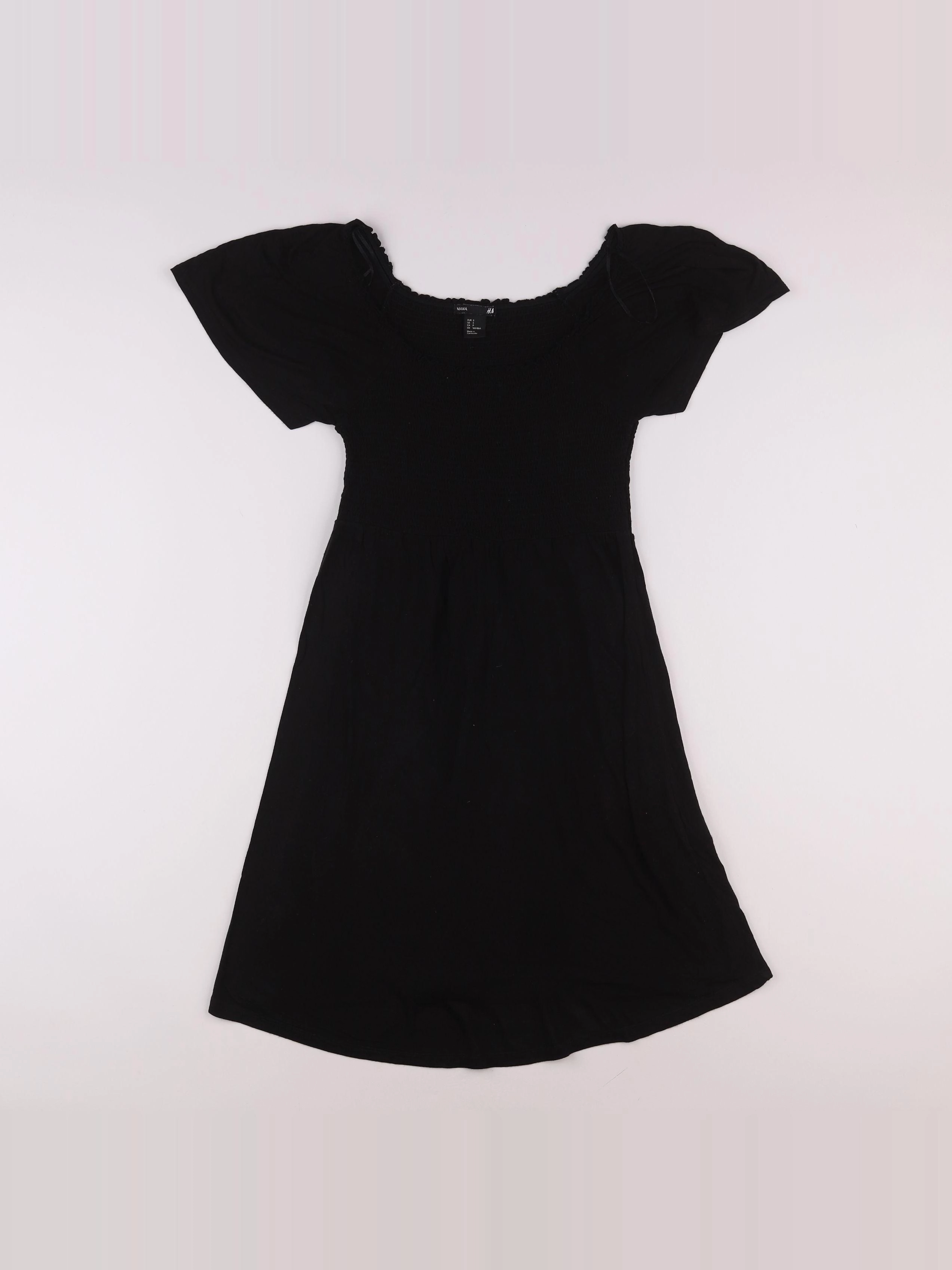H&M - robe grossesse noir - 36 à 38