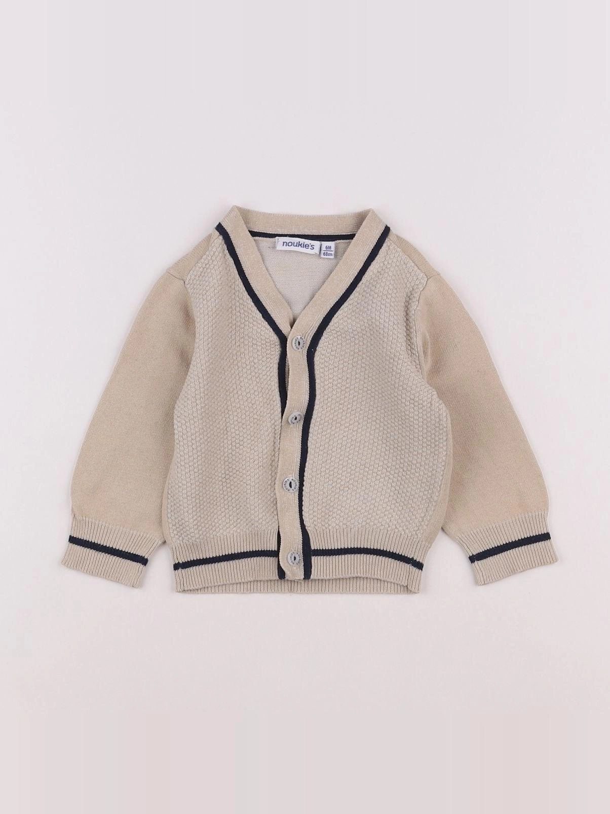 Noukie's - gilet beige - 6 mois
