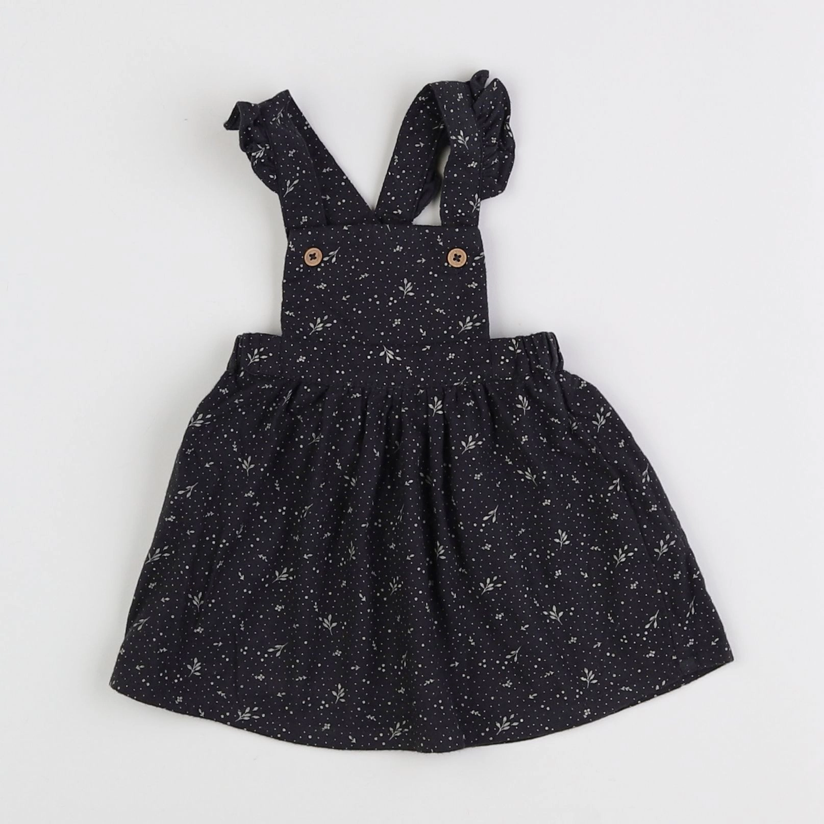 Vertbaudet - robe gris - 3 mois