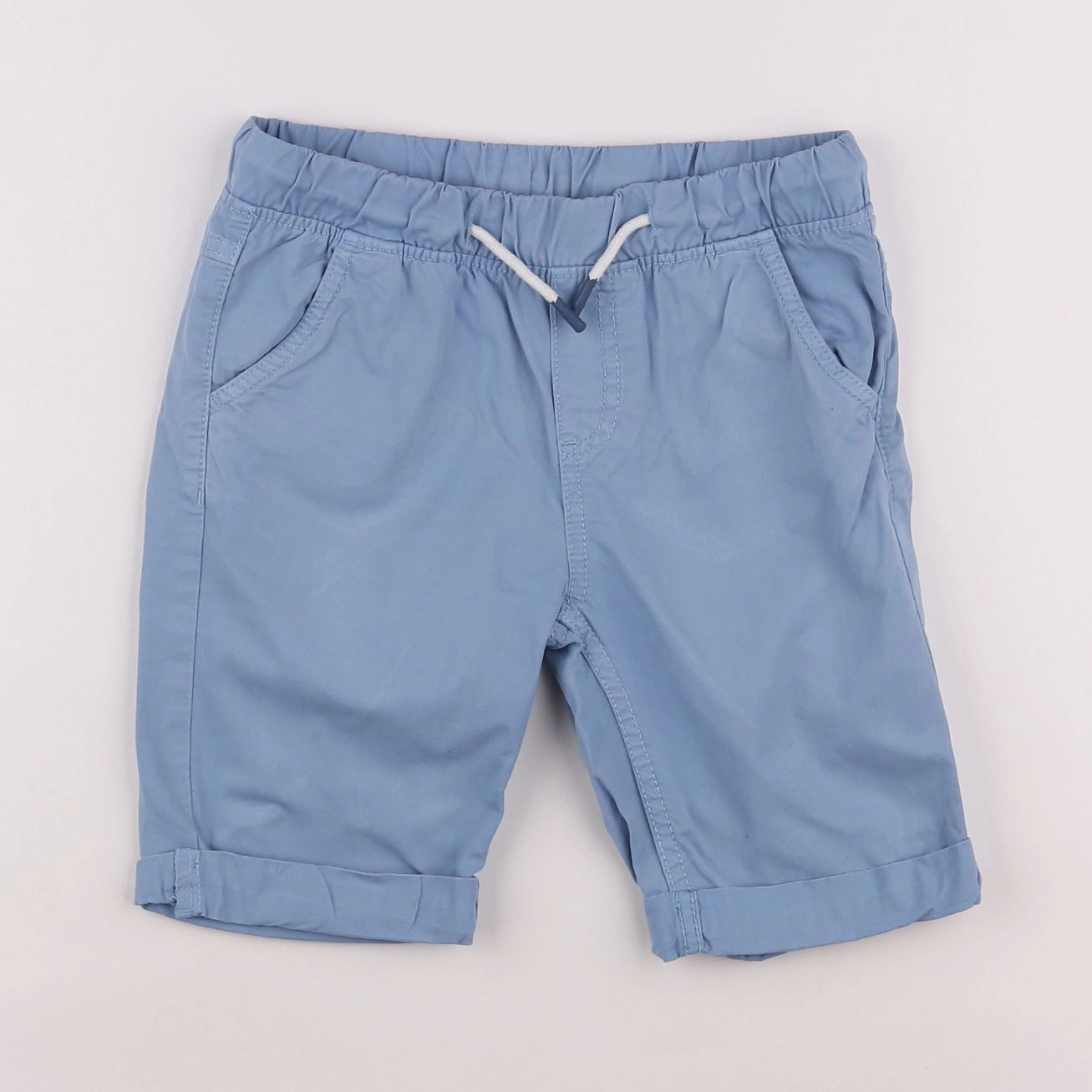 Vertbaudet - short bleu - 7 ans