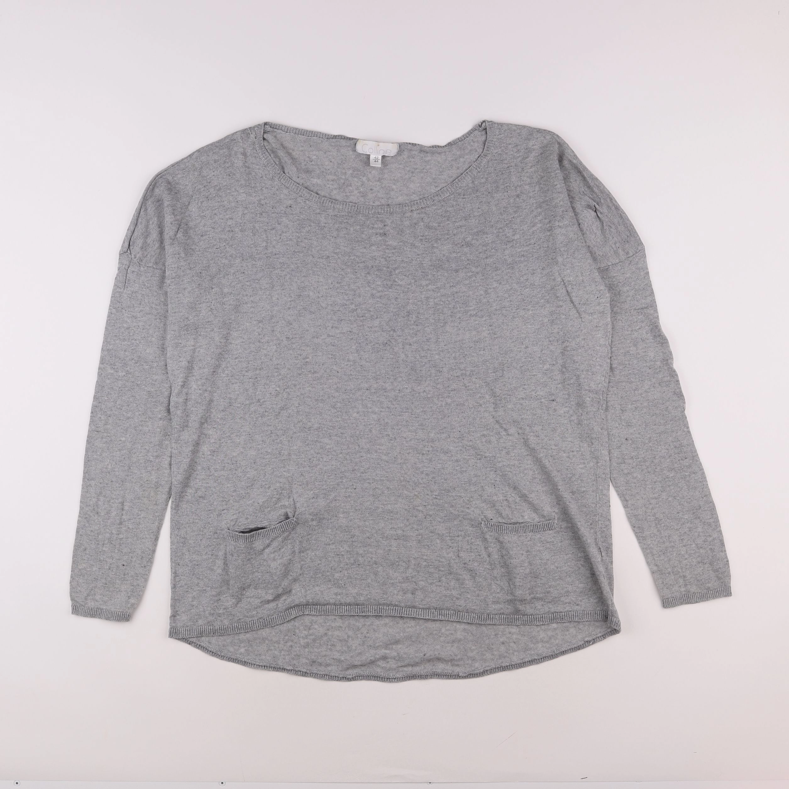 Vertbaudet - pull grossesse gris - 42 à 44