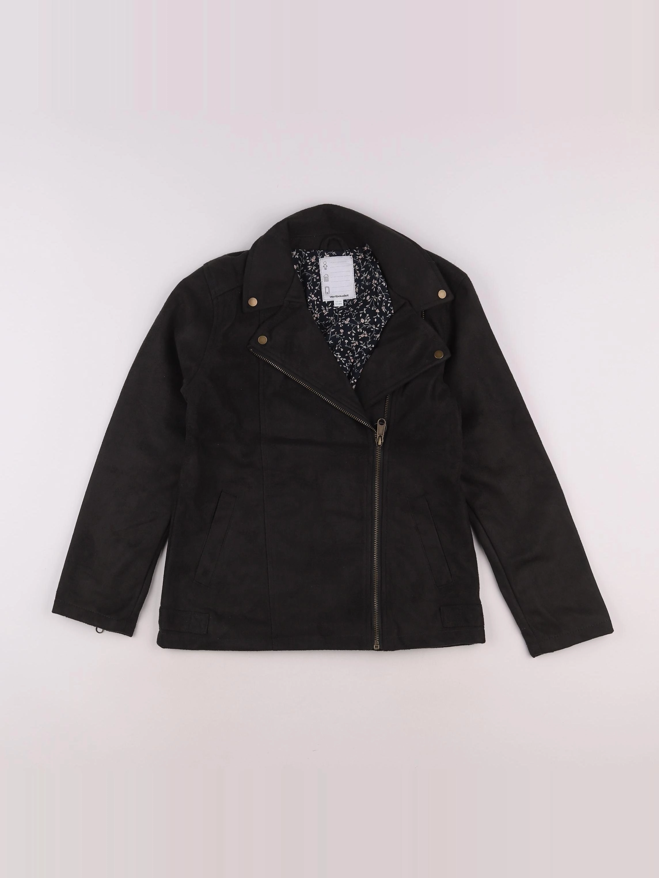 Vertbaudet - veste marron - 12 ans