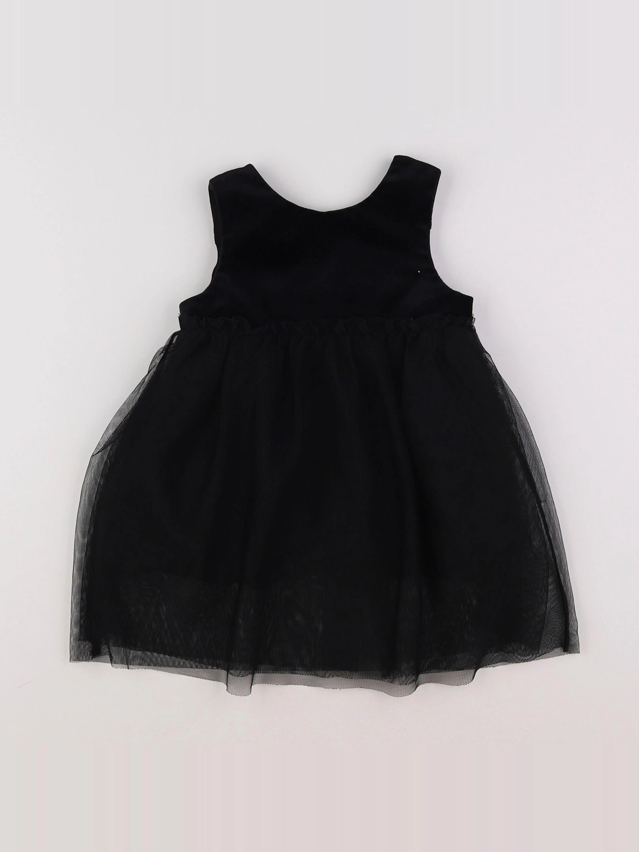 Vertbaudet - robe noir - 2 ans