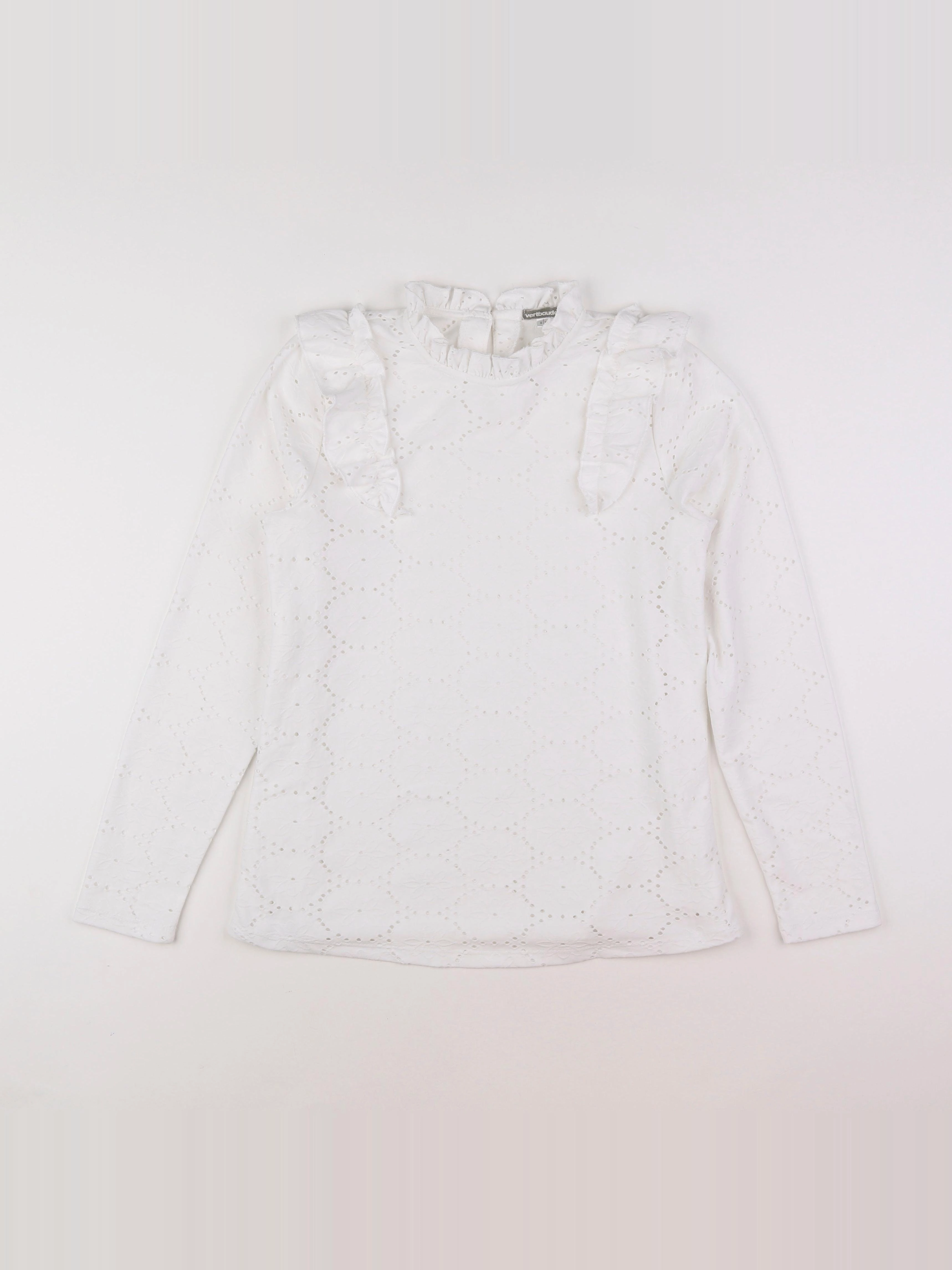 Vertbaudet - tee-shirt grossesse blanc - 34 à 36