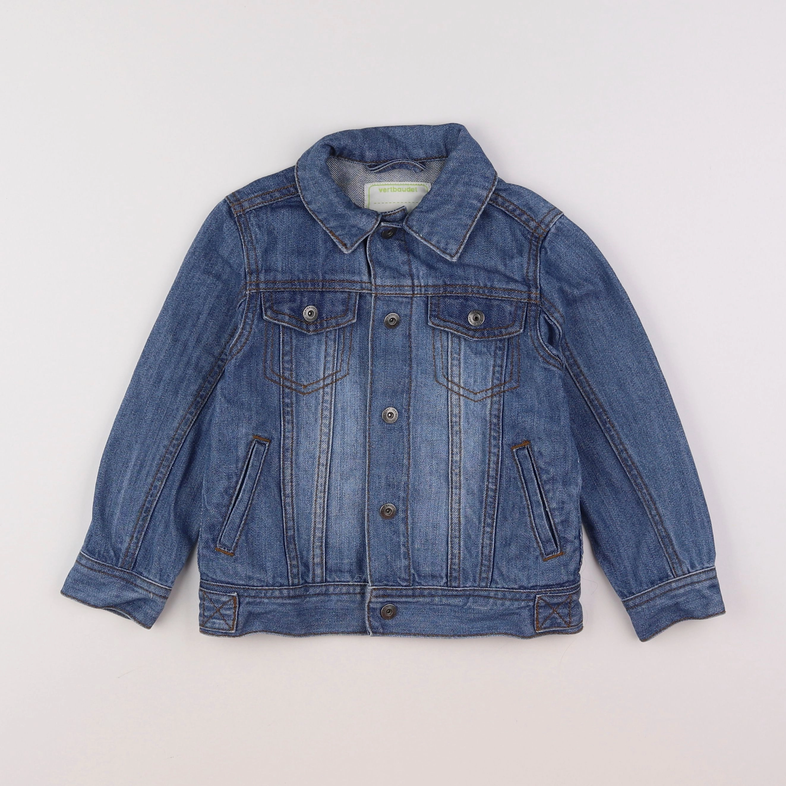 Vertbaudet - veste bleu - 5 ans