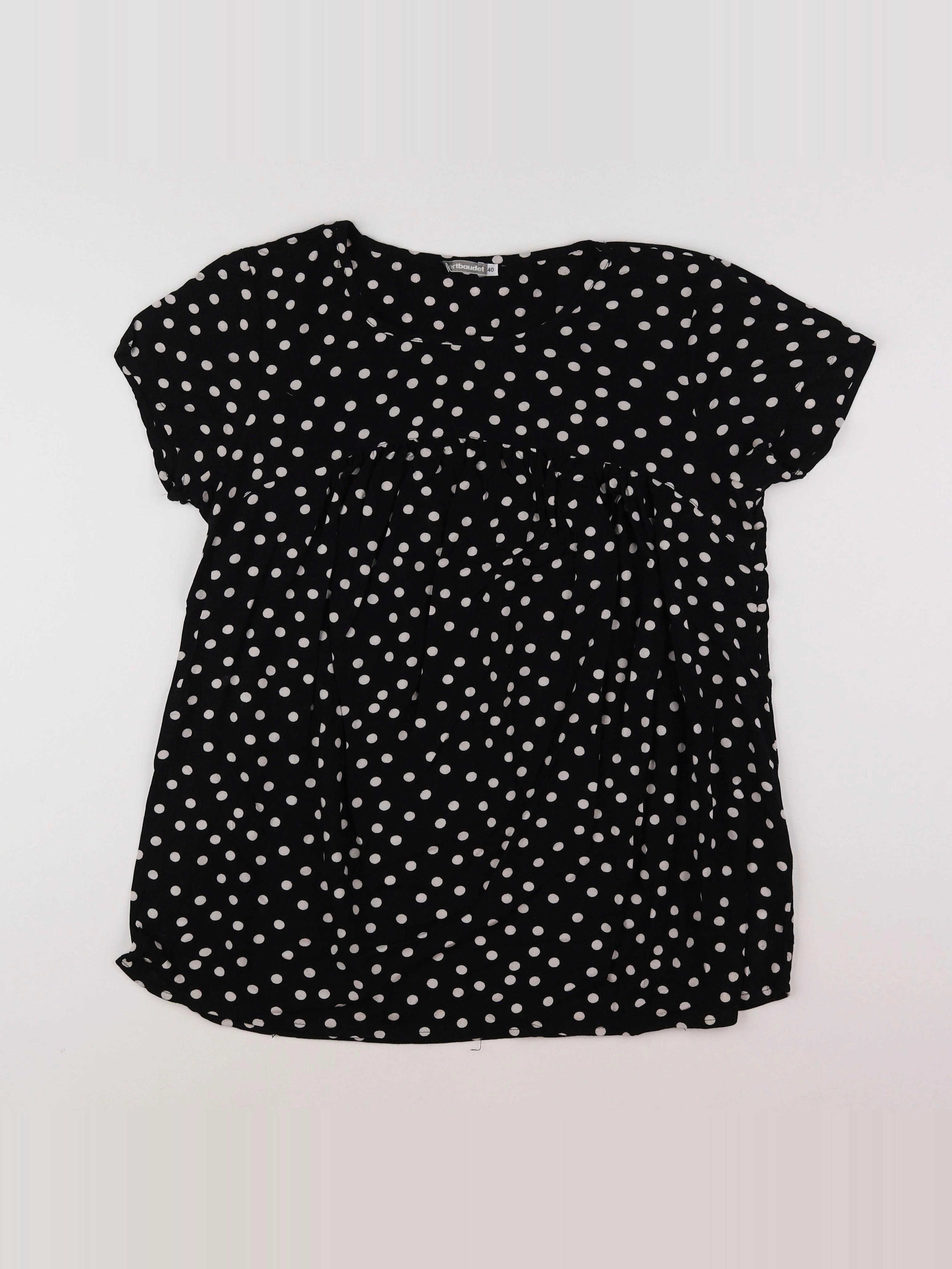 Vertbaudet - blouse grossesse noir - 40