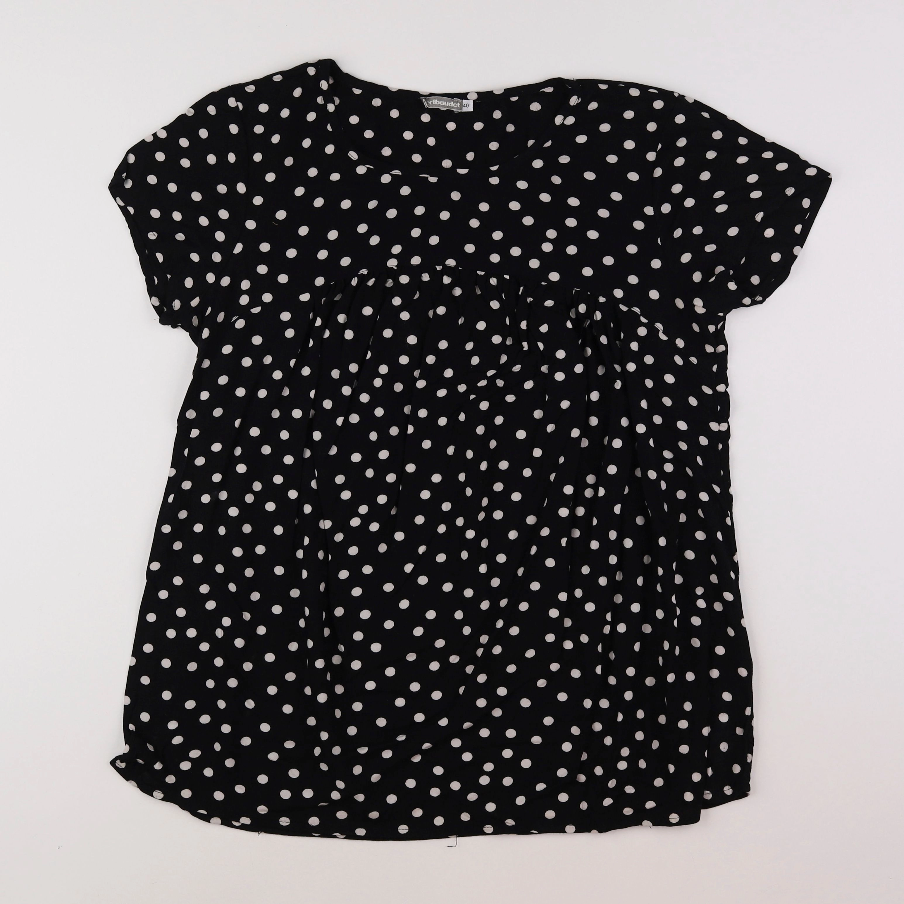 Vertbaudet - blouse grossesse noir - 40
