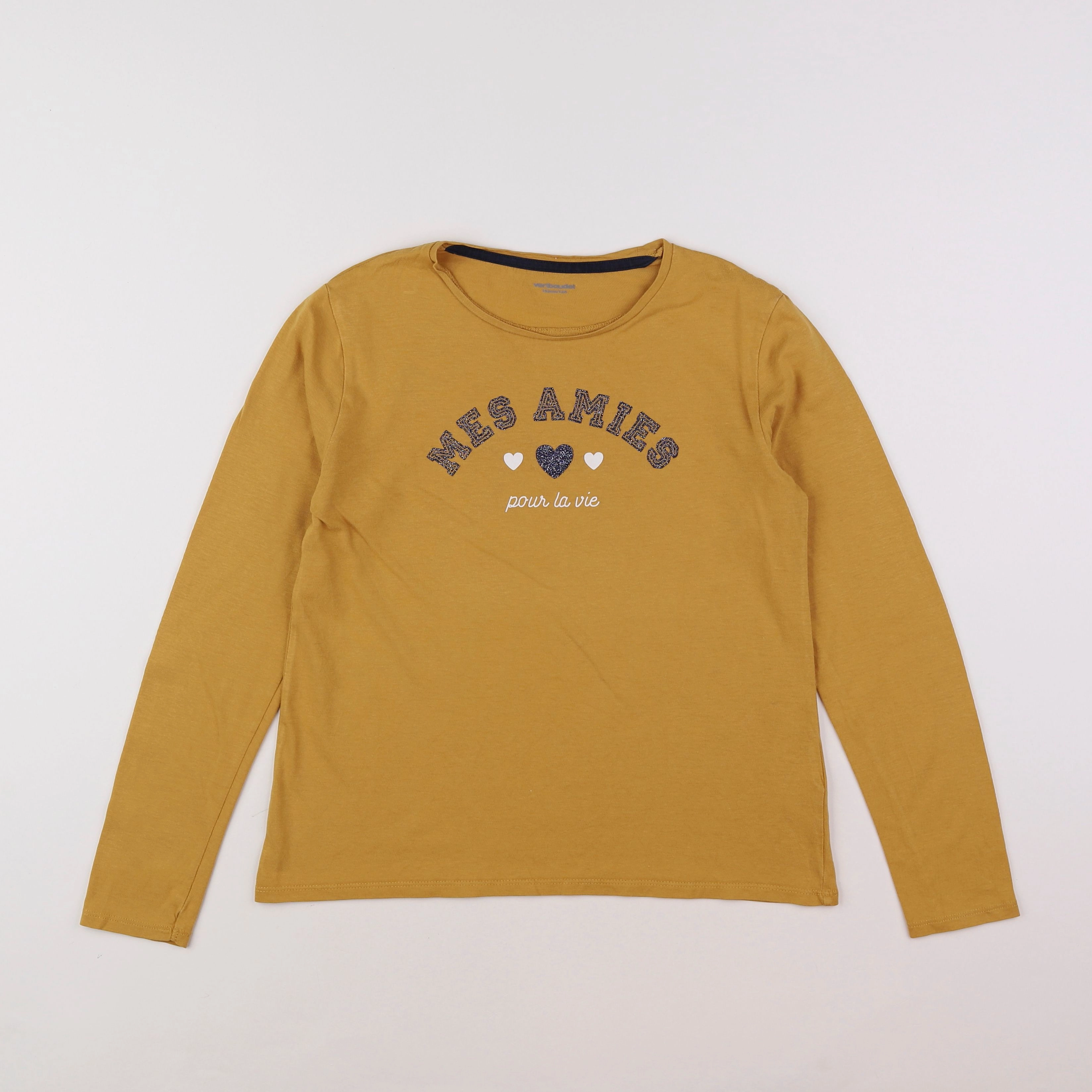 Vertbaudet - tee-shirt jaune - 12 ans