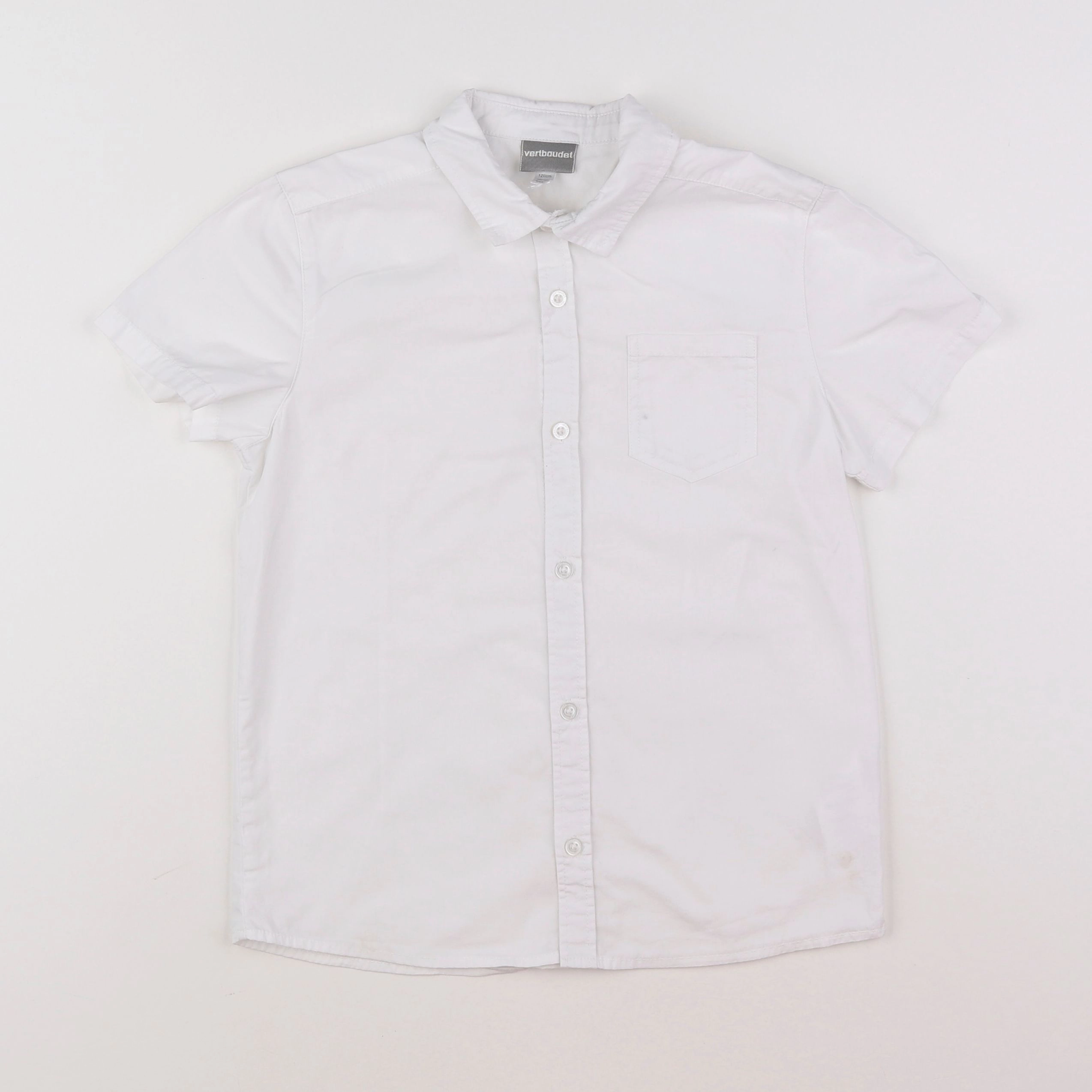 Vertbaudet - chemise blanc - 8 ans