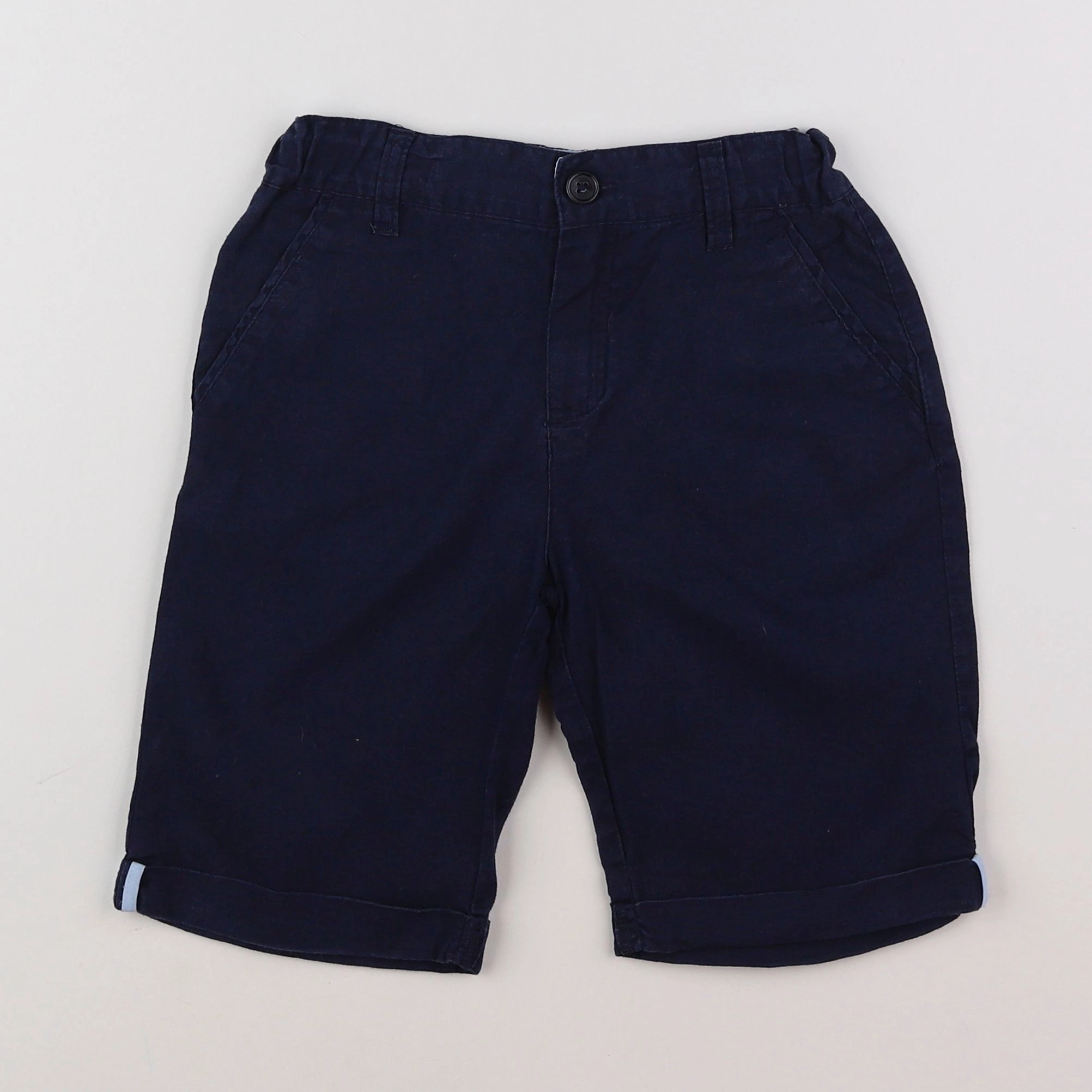 Vertbaudet - short bleu - 7 ans