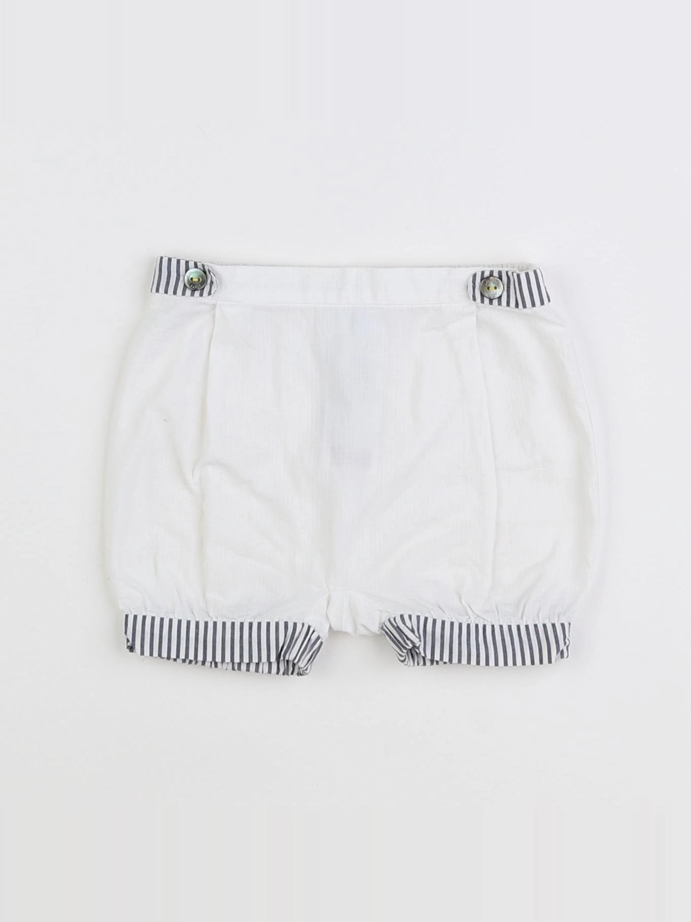 Jacadi - short blanc - 6 mois
