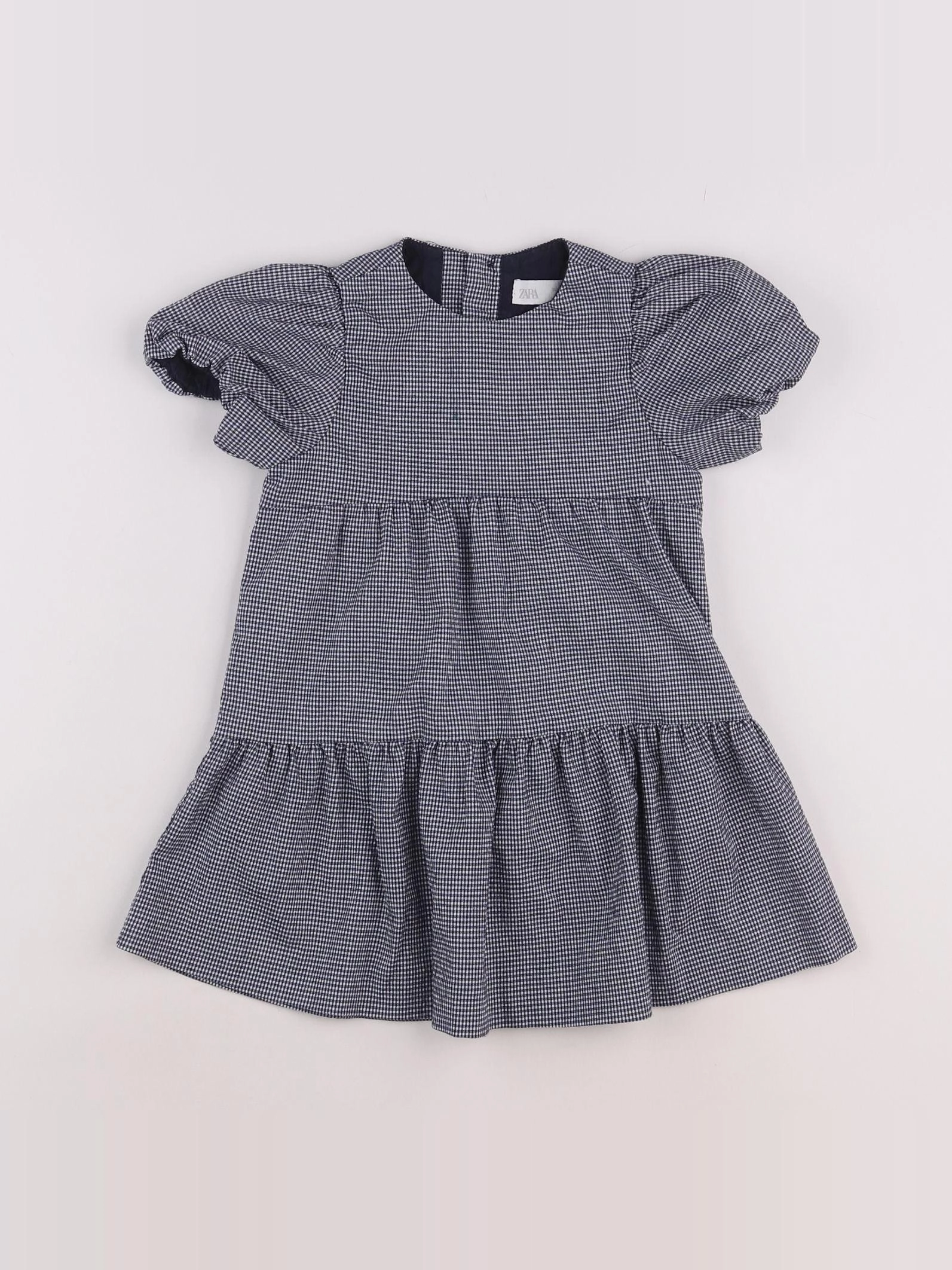 Zara - robe bleu, blanc - 2/3 ans