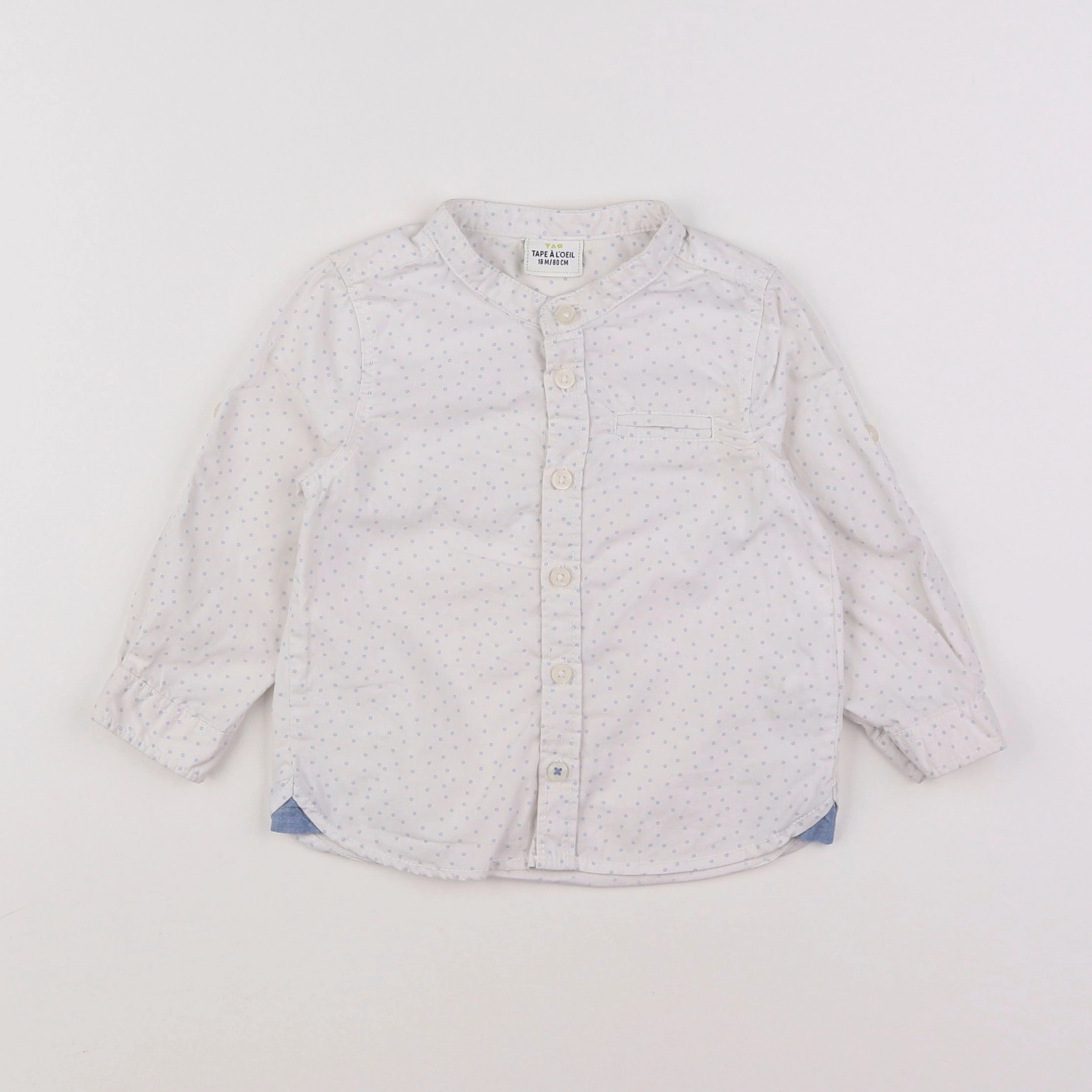 Tape à l'oeil - chemise blanc - 18 mois