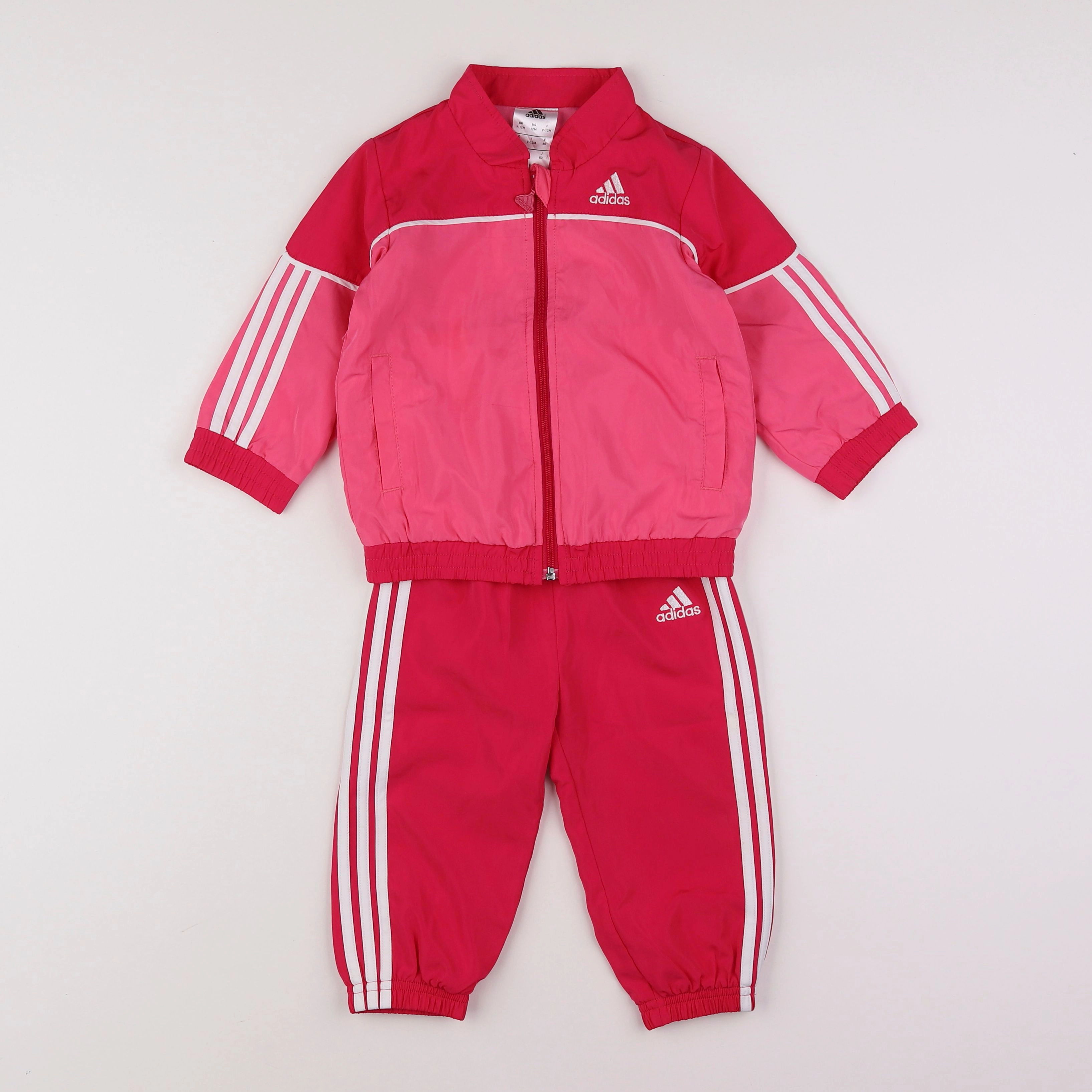 Adidas - ensemble rose - 9/12 mois