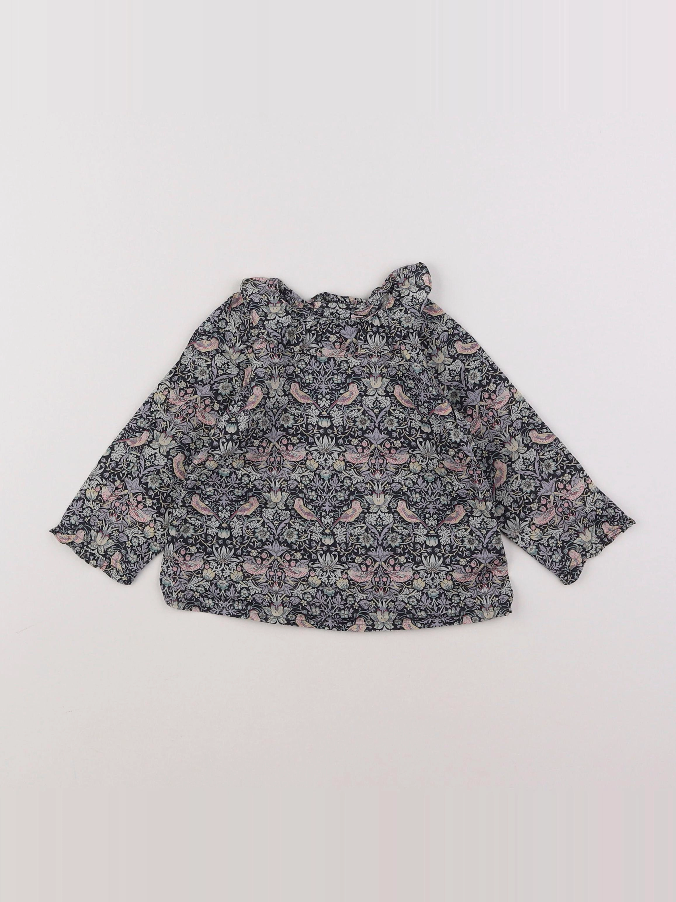 Bonpoint - blouse noir - 18 mois
