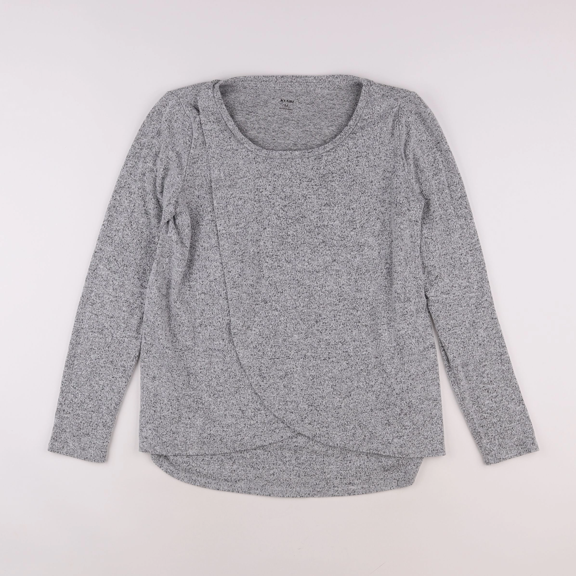 Kiabi - tee-shirt grossesse gris - 38