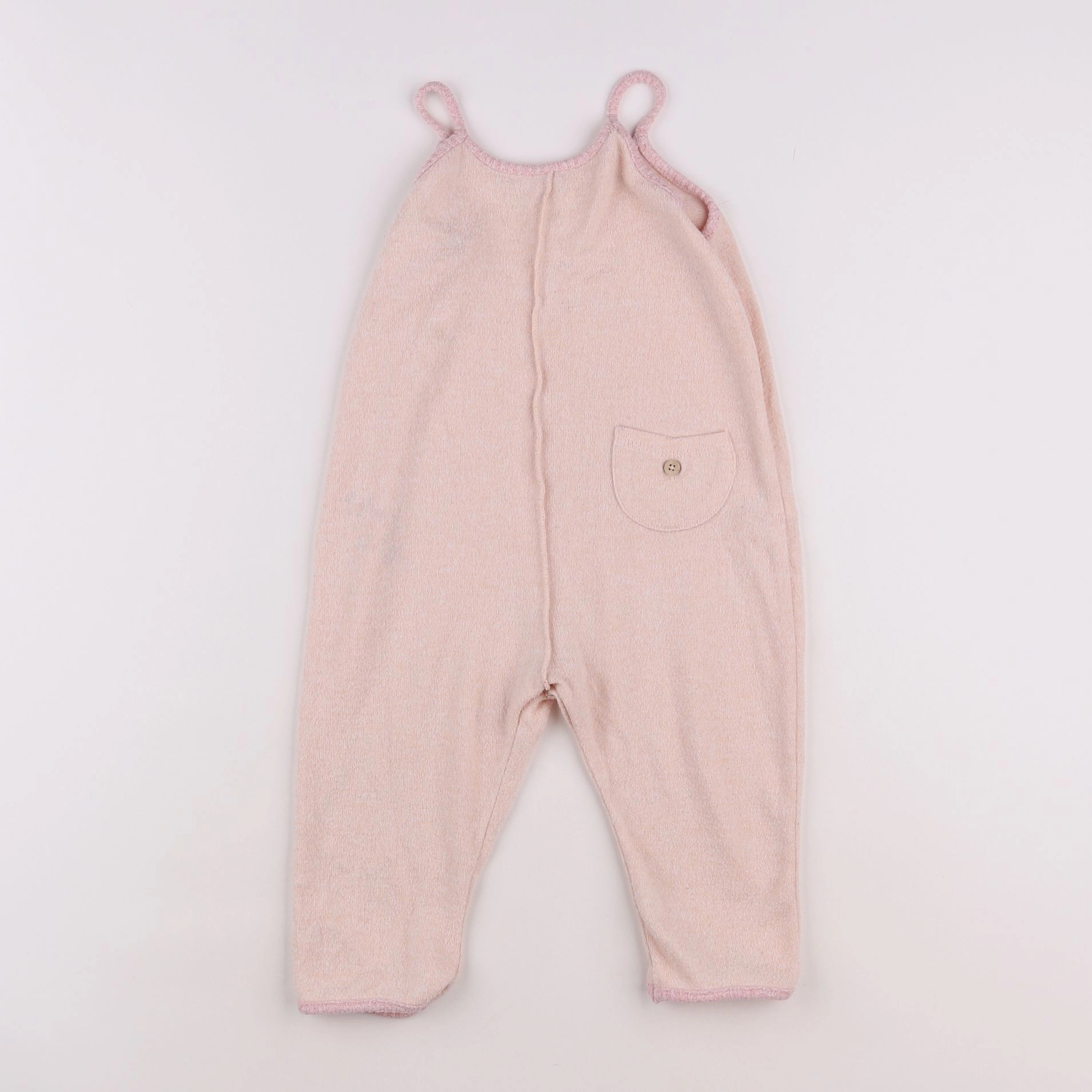 Zara - salopette rose - 18 mois à 2 ans