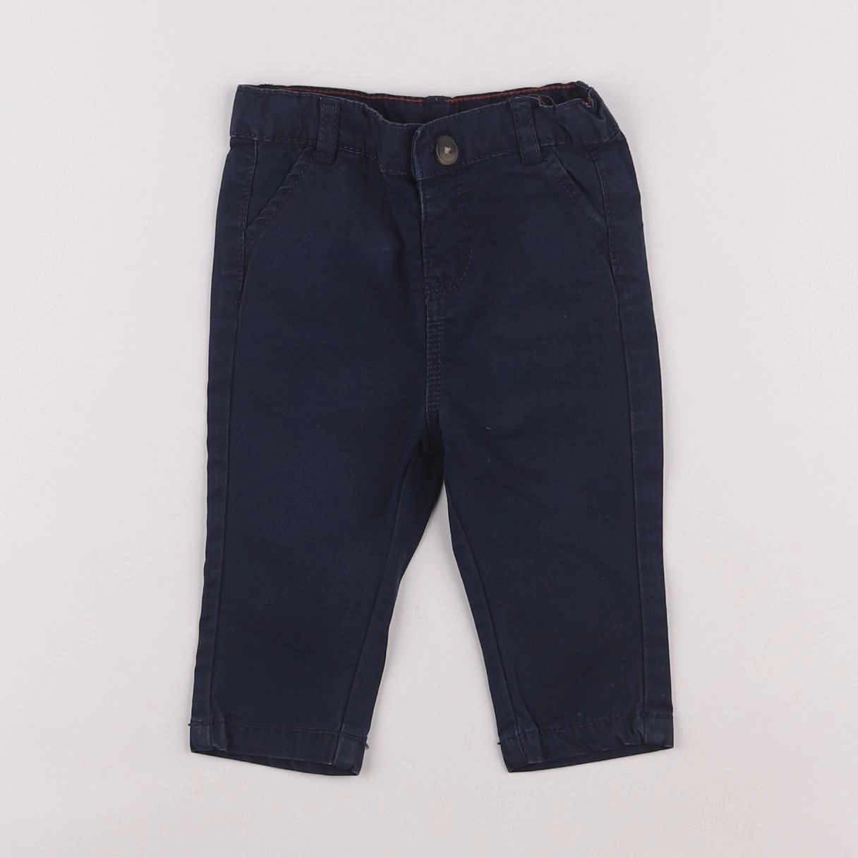 Tape à l'oeil - pantalon bleu - 6 mois