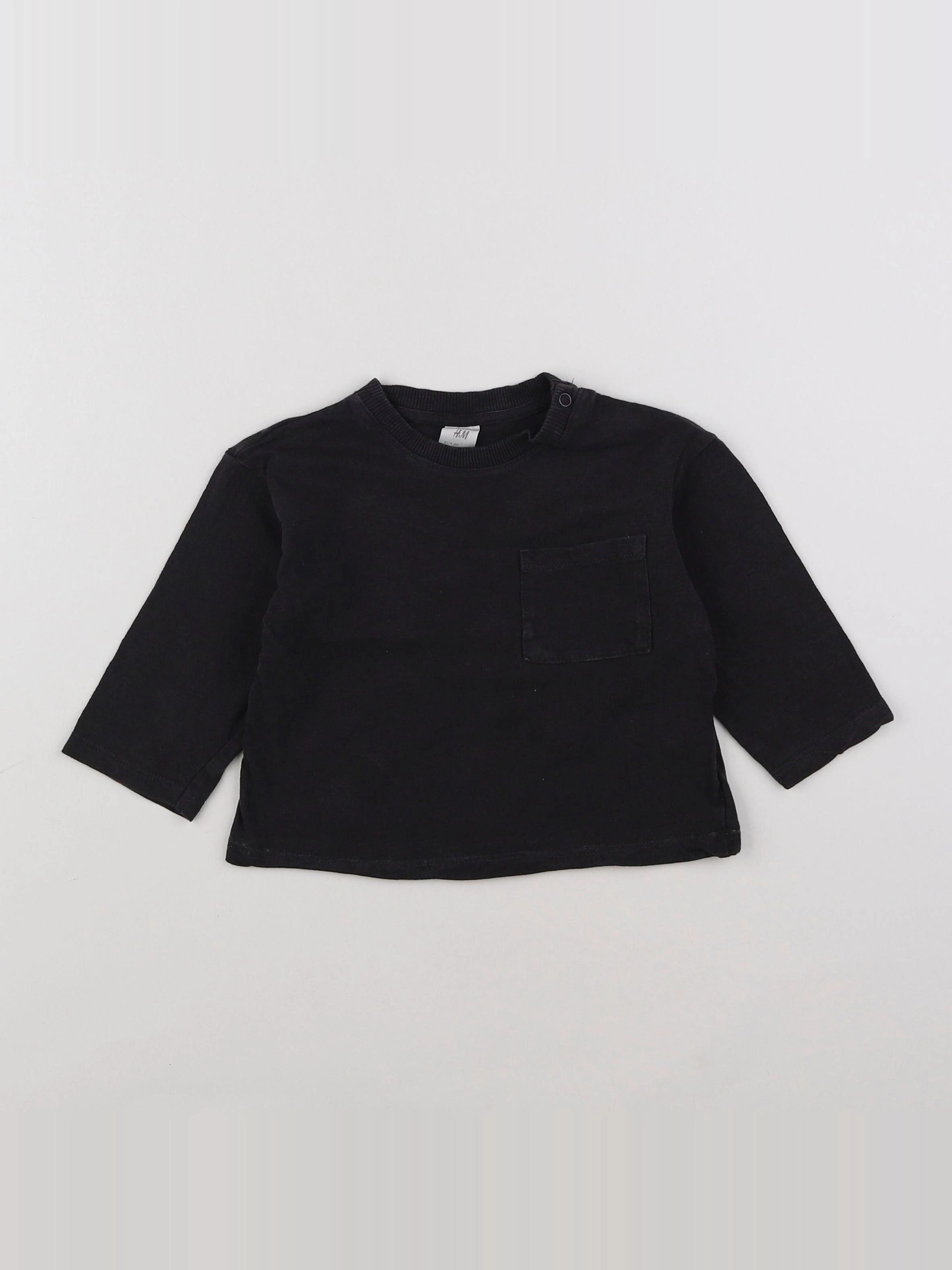 H&M - tee-shirt marron - 9/12 mois