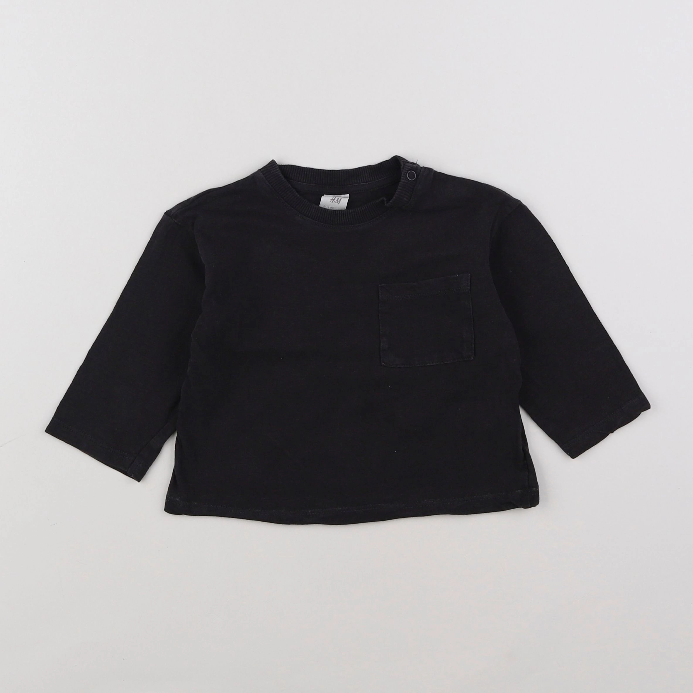 H&M - tee-shirt marron - 9/12 mois