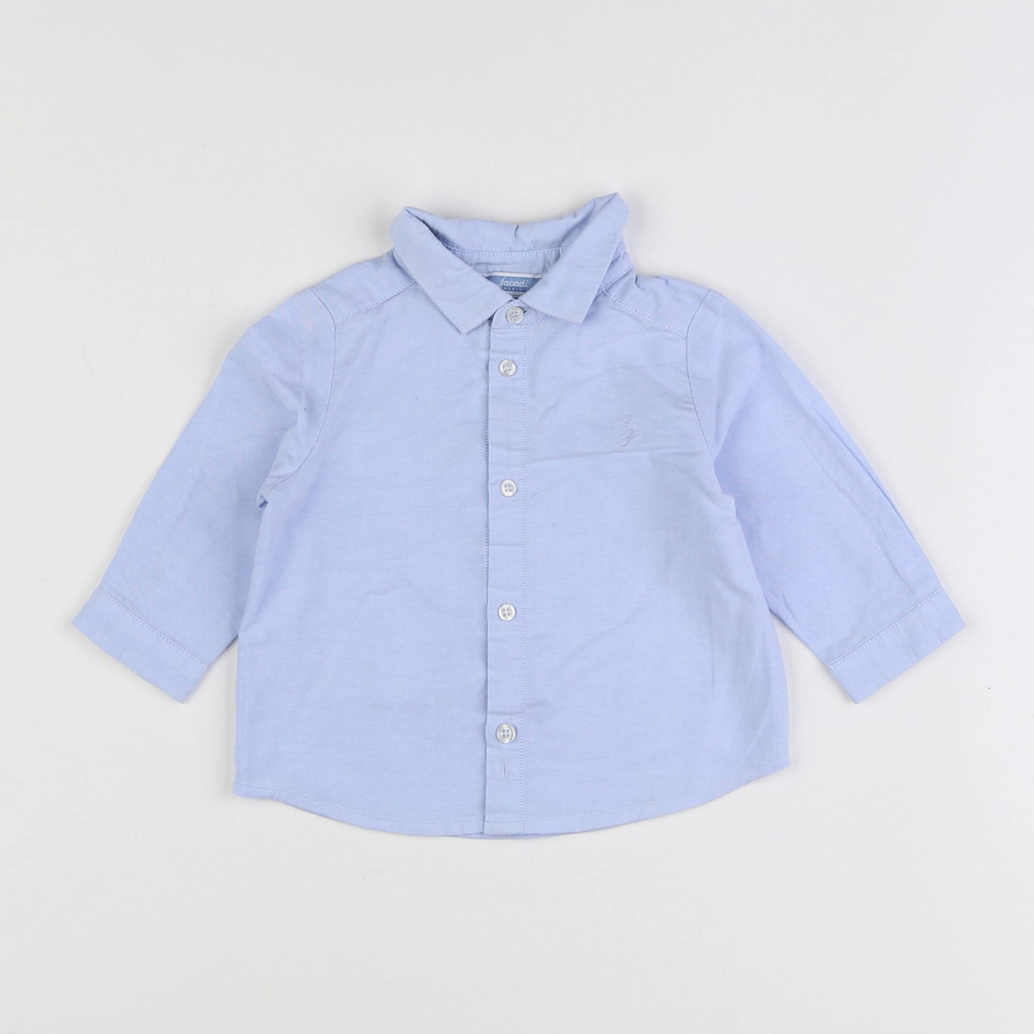 Jacadi - chemise bleu - 6 mois