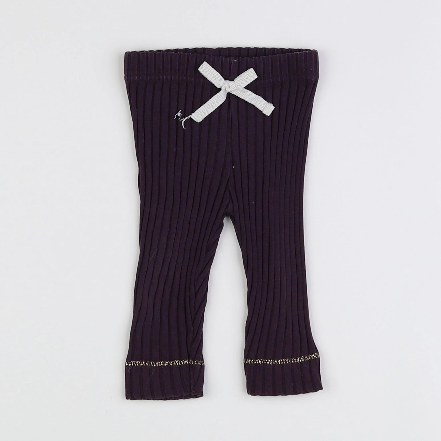 Emile et Ida - legging violet - 12 mois