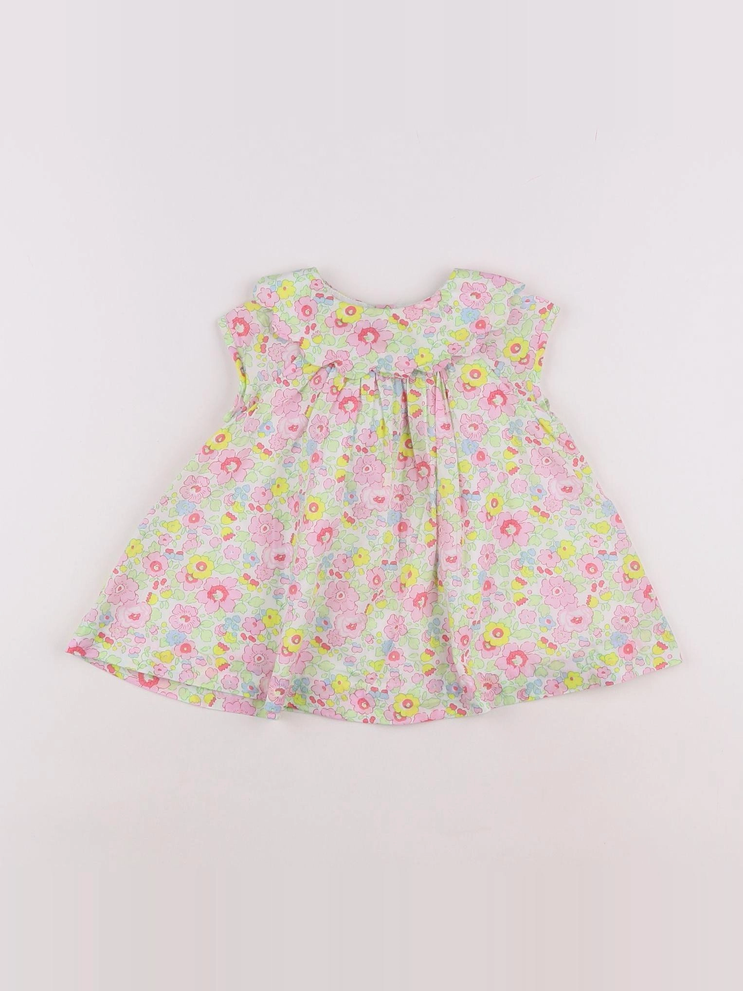 Jacadi - robe liberty multicolore - 6 mois