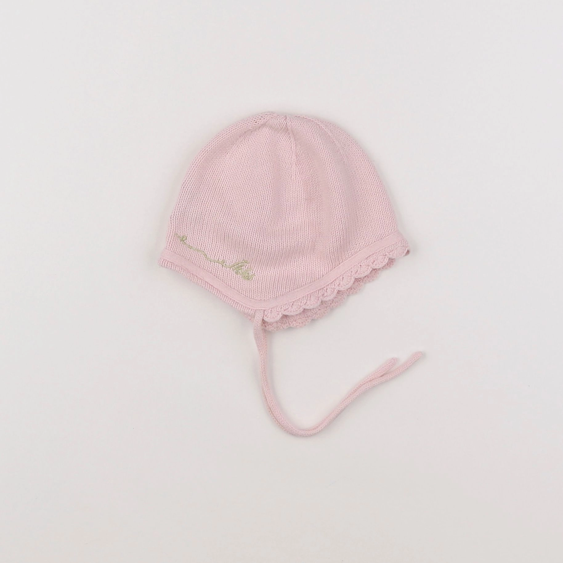 IKKS - bonnet rose - 6/9 mois