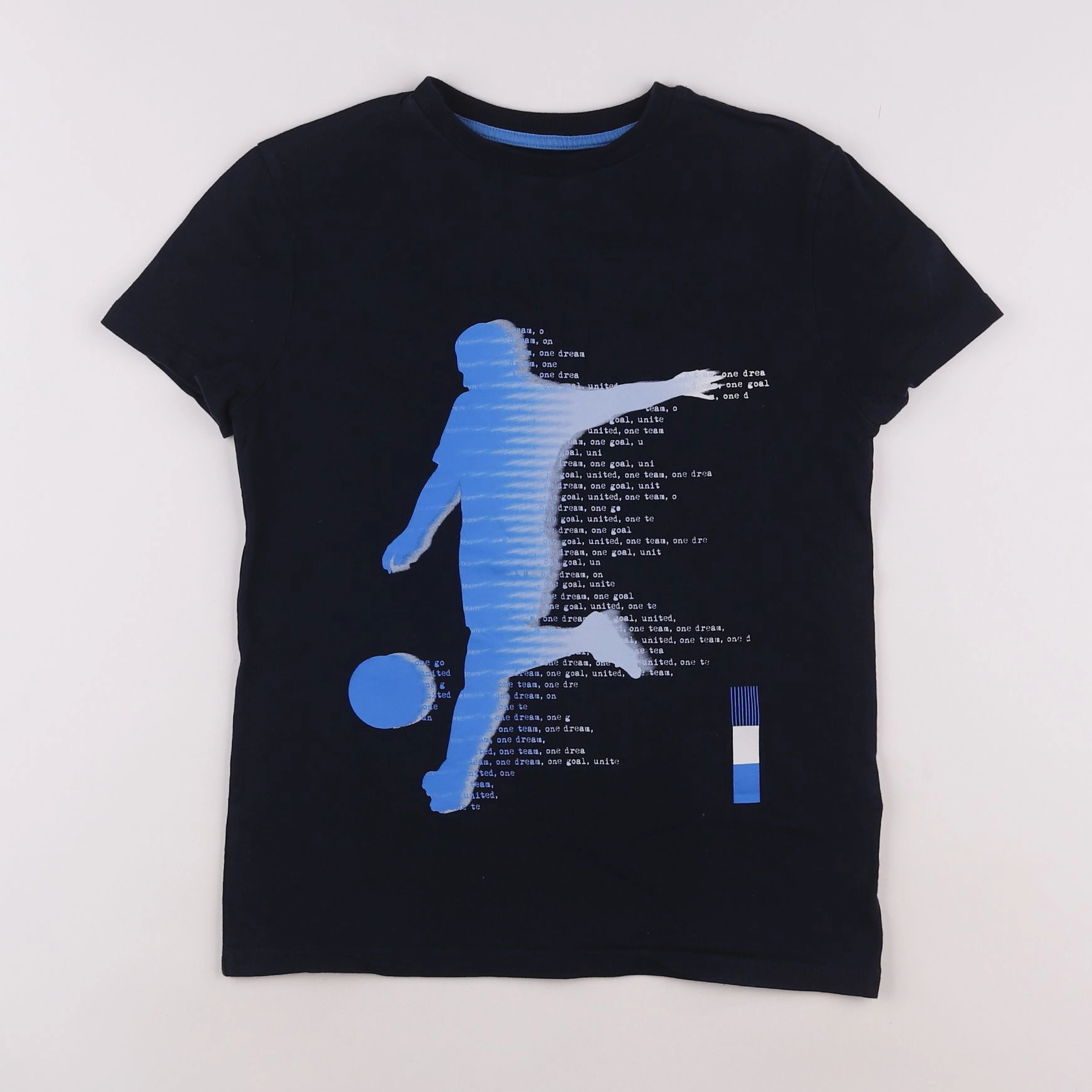 Marks & Spencer  - tee-shirt bleu - 10/11 ans