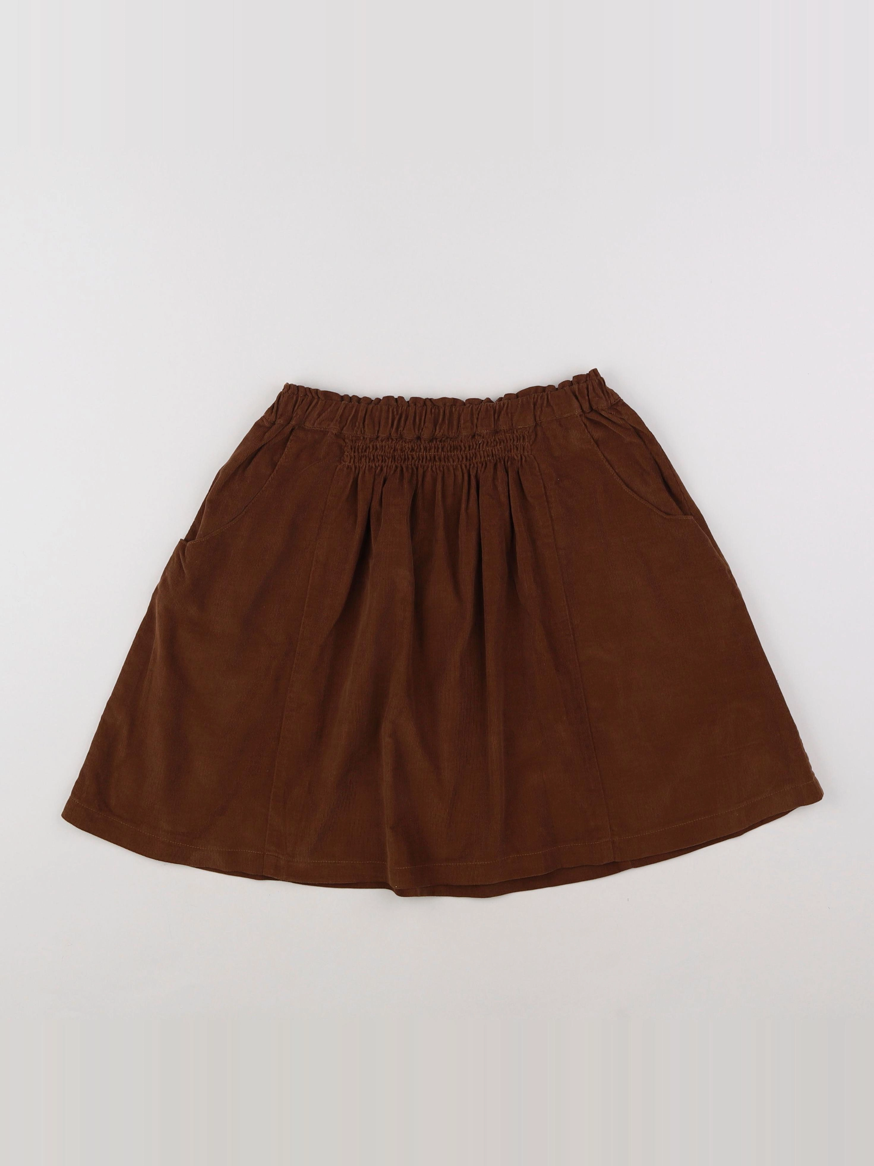 Cyrillus - jupe marron - 12 ans