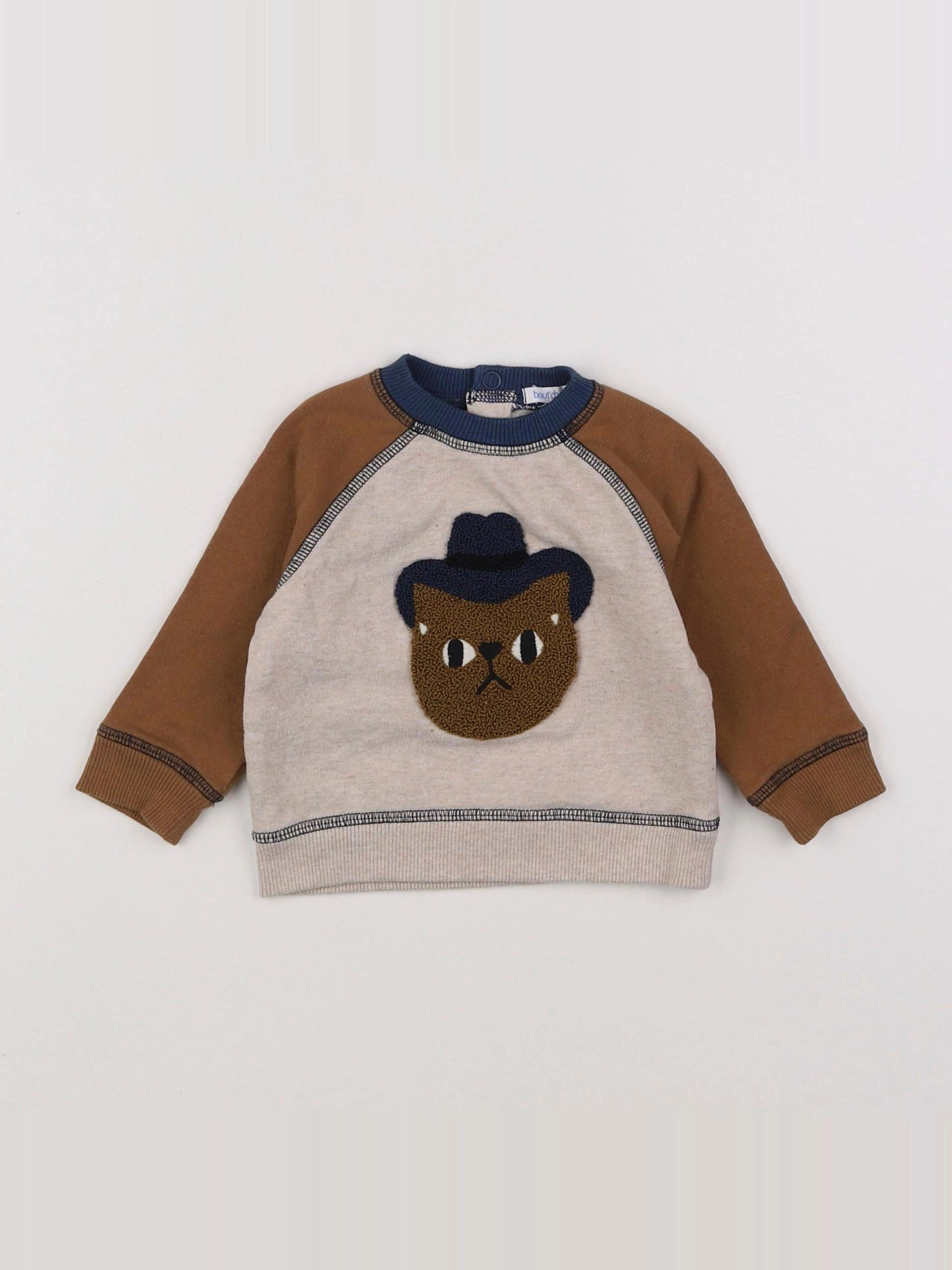 Boutchou - sweat beige - 6 mois