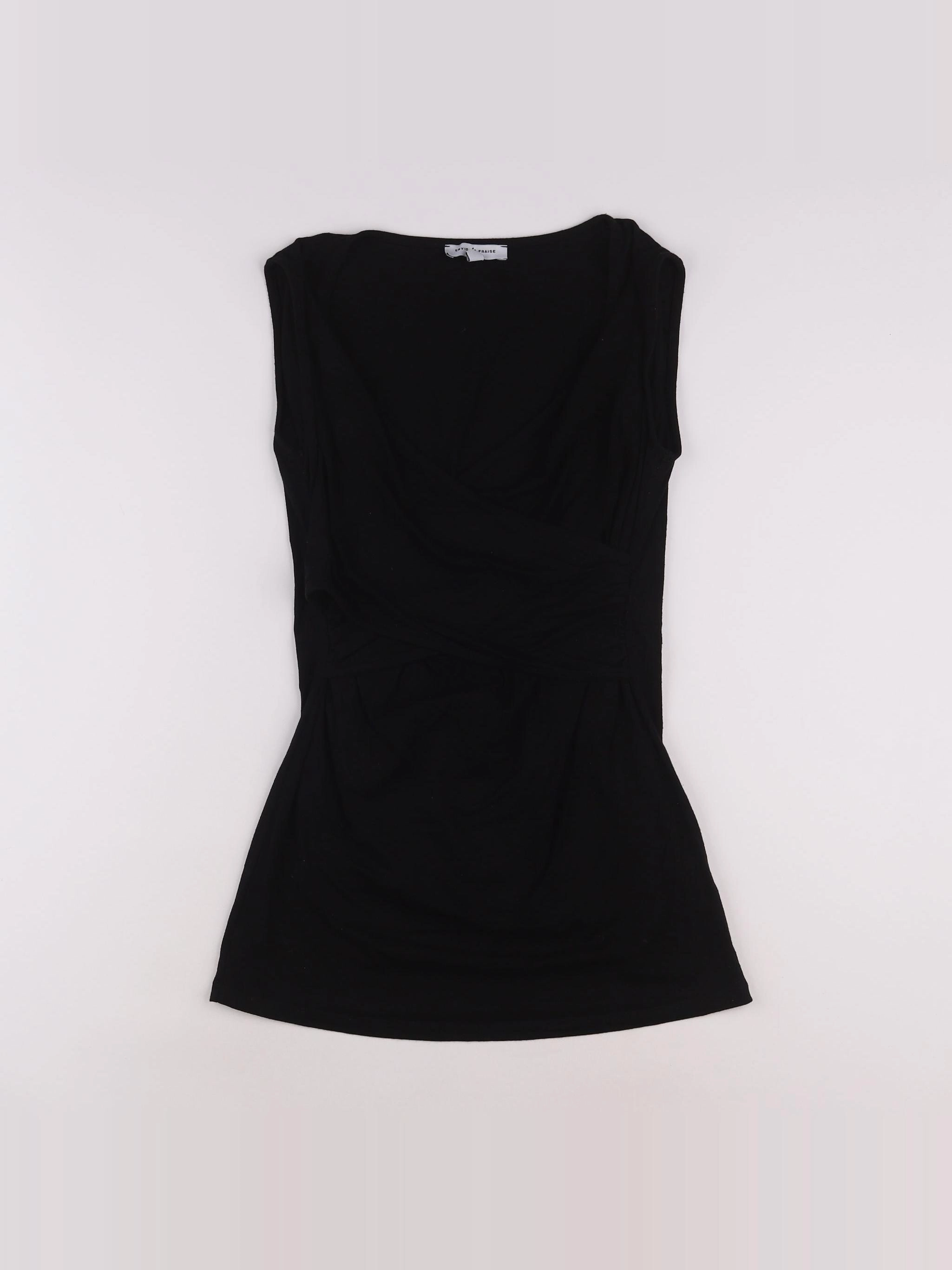 Envie de fraise - tee-shirt grossesse noir - 36 à 38