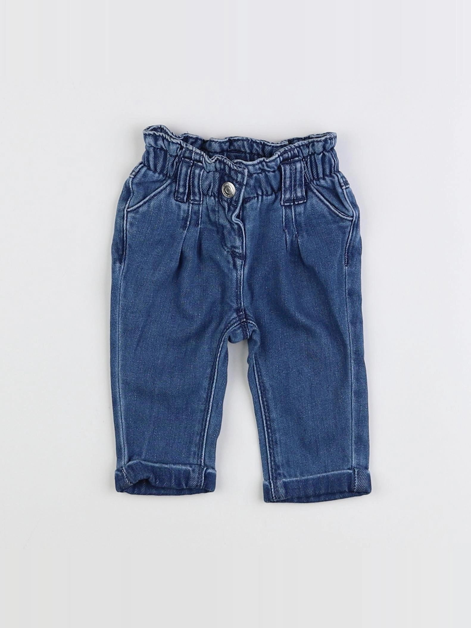 Tape à l'oeil - pantalon bleu - 3 mois
