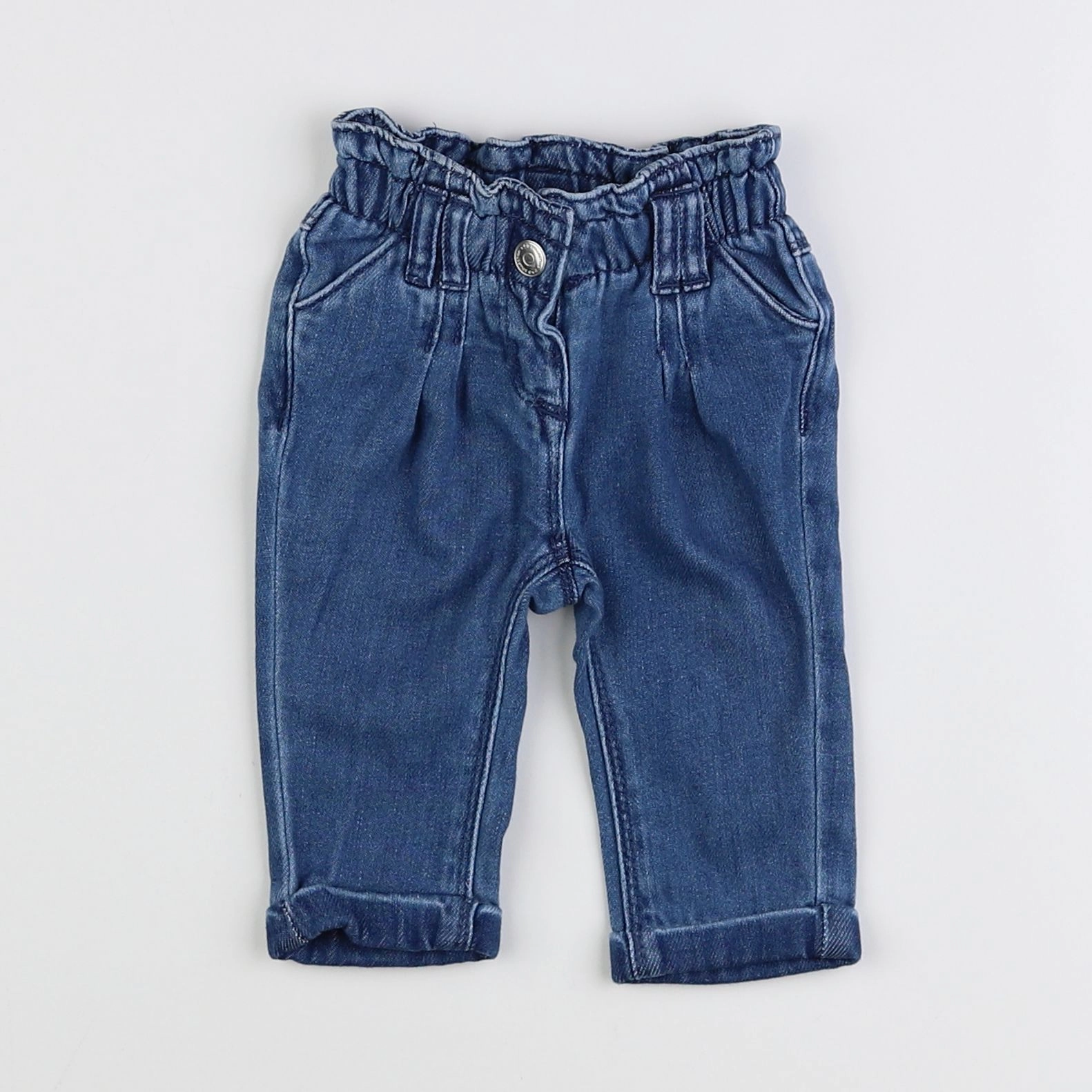 Tape à l'oeil - pantalon bleu - 3 mois