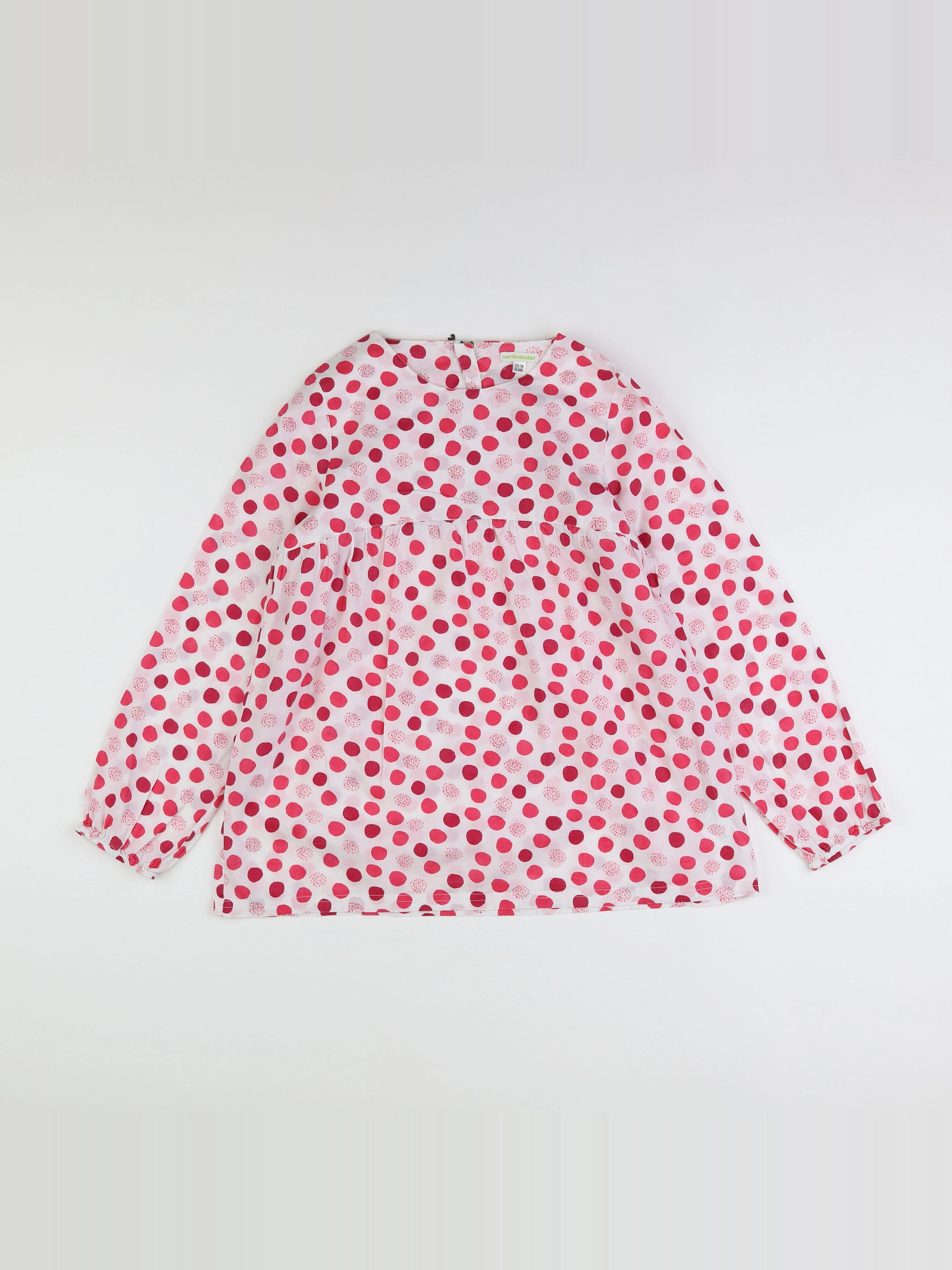 Vertbaudet - blouse multicolore - 12 ans