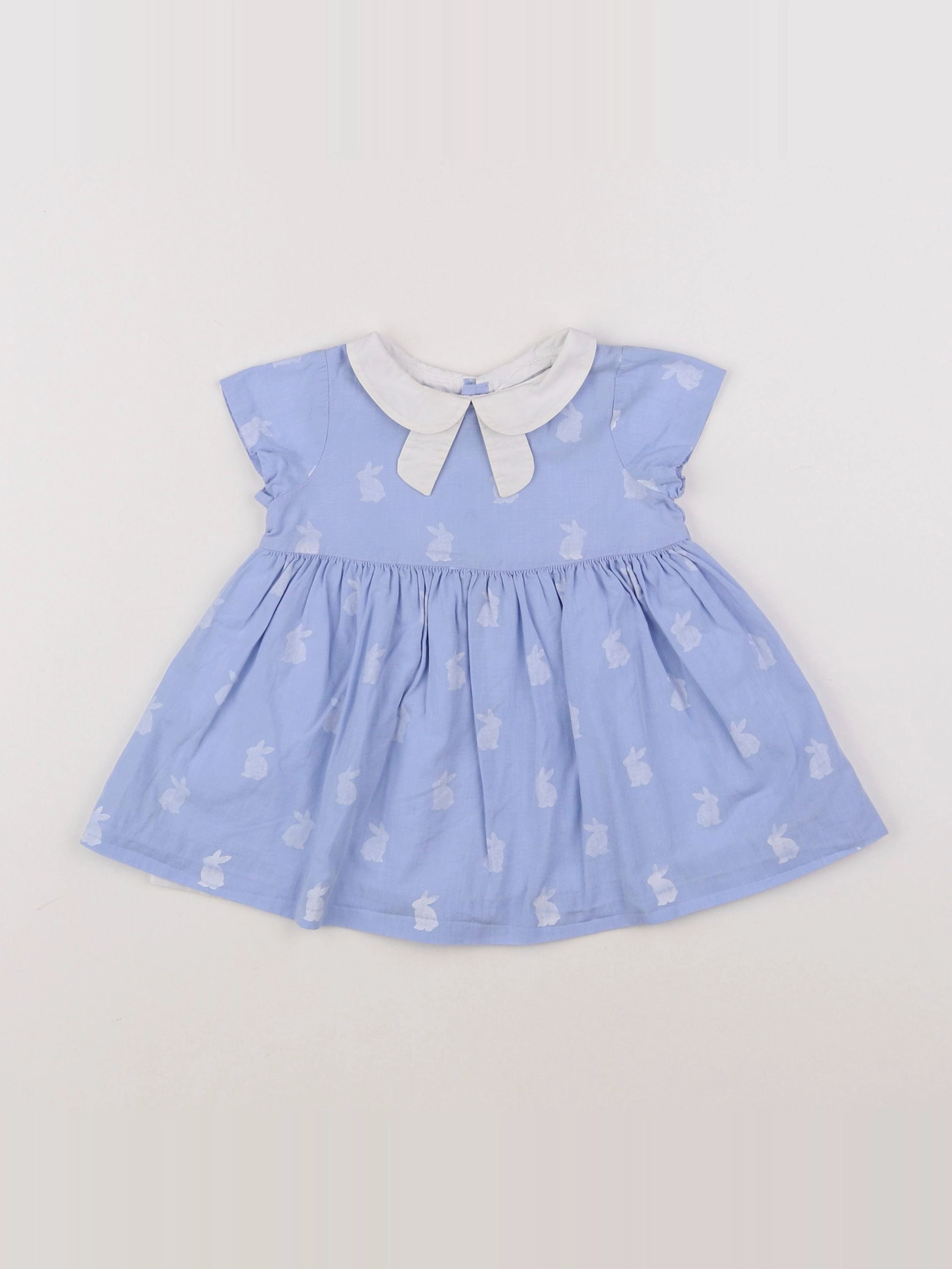 Jacadi - robe bleu - 6 mois