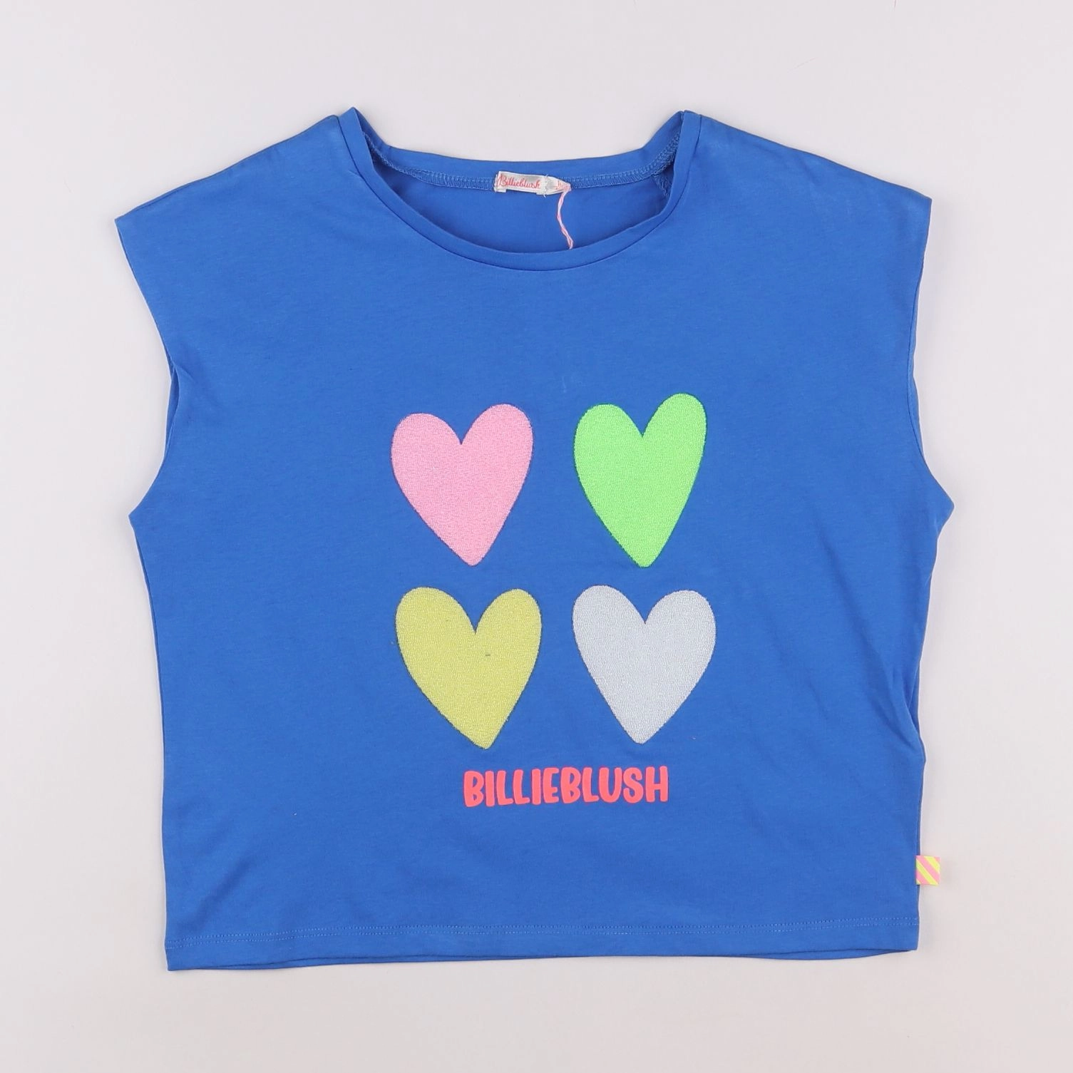 Billie Blush - tee-shirt bleu - 10 ans