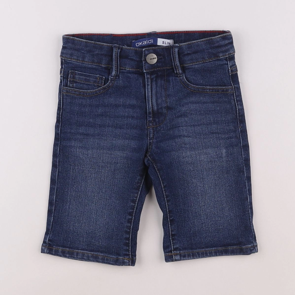 Okaidi - short bleu - 4 ans