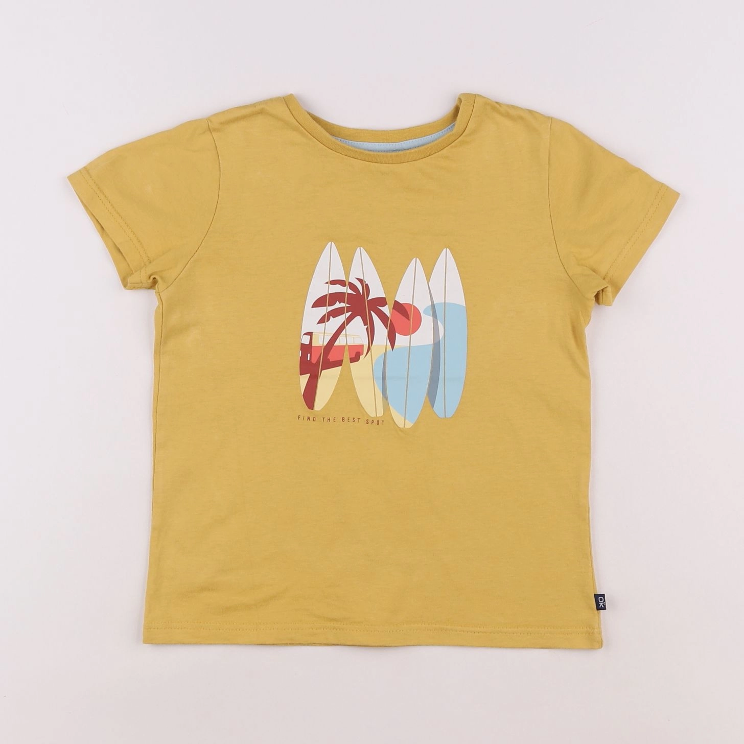 Okaidi - tee-shirt jaune - 5 ans