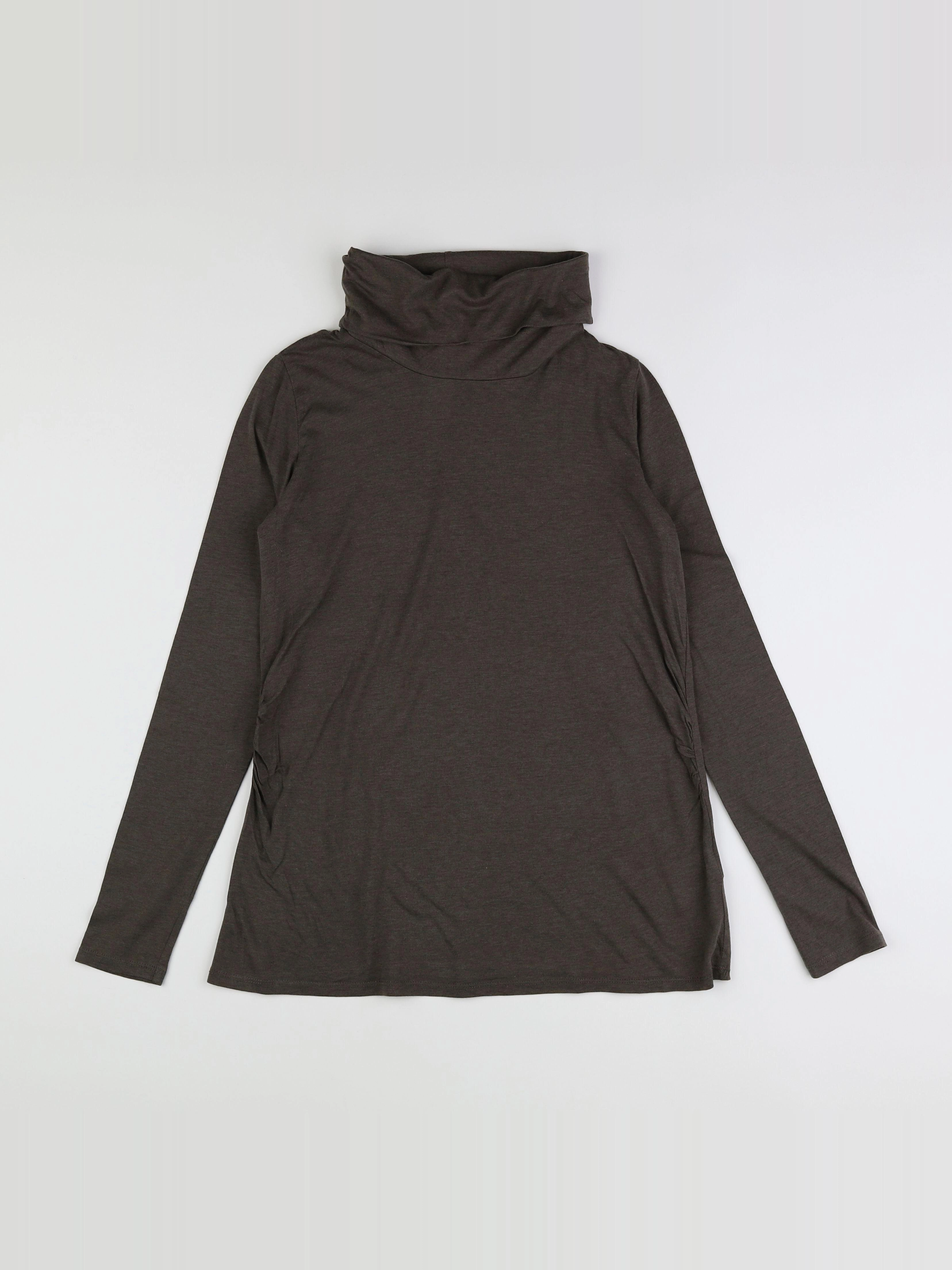 Vertbaudet - tee-shirt grossesse marron - 34 à 36