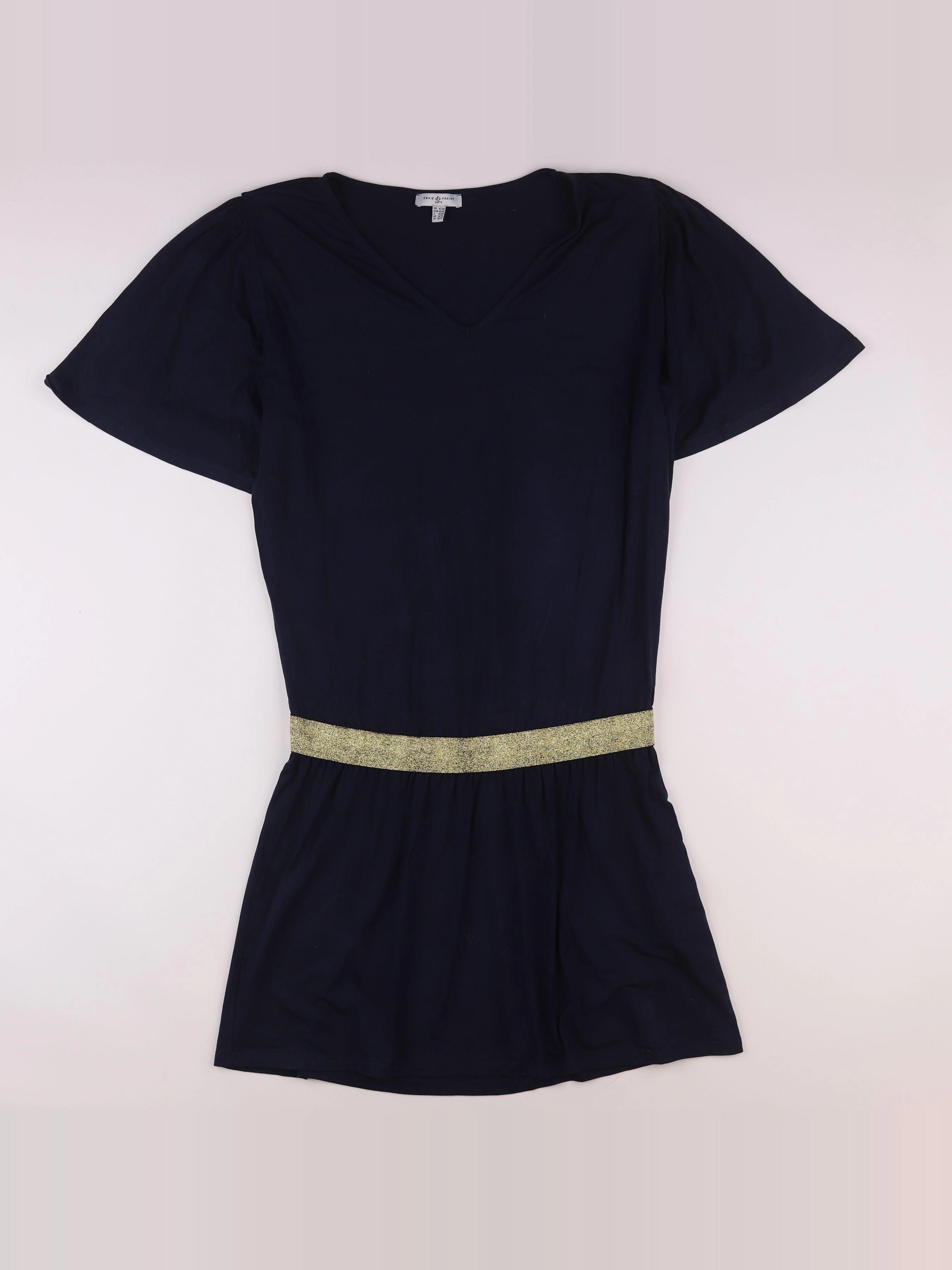 Envie de fraise - robe grossesse bleu - 42 à 44