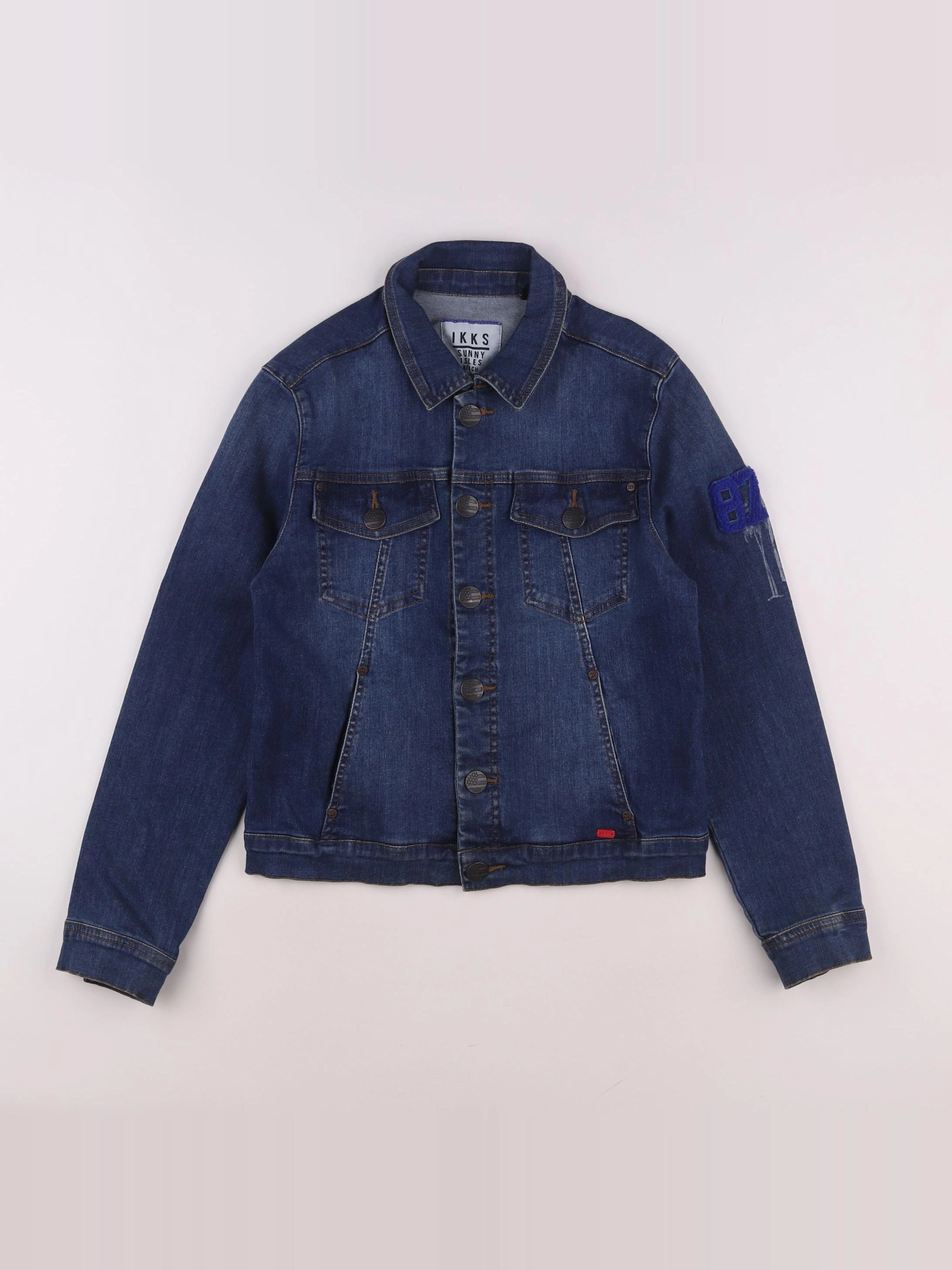 IKKS - veste bleu - 12 ans