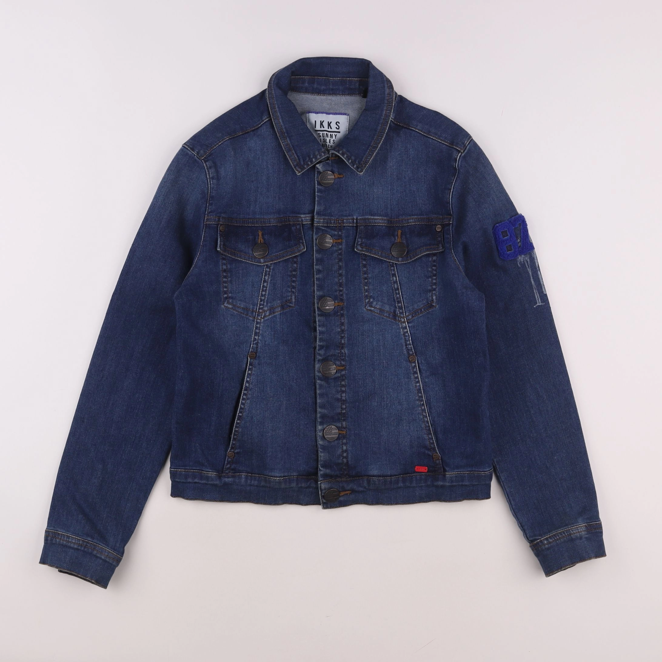 IKKS - veste bleu - 12 ans