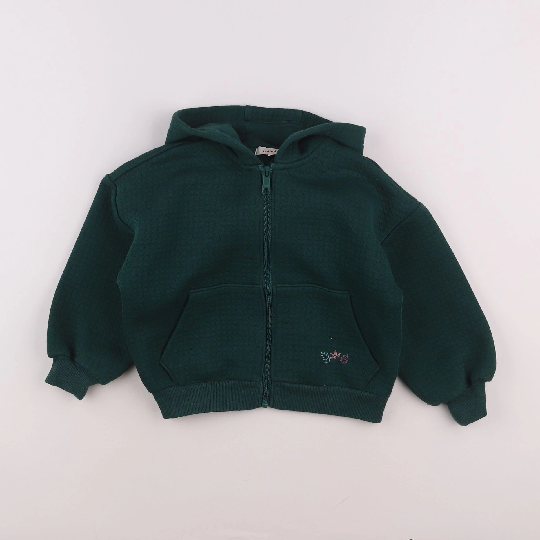 Catimini - veste vert - 4 ans