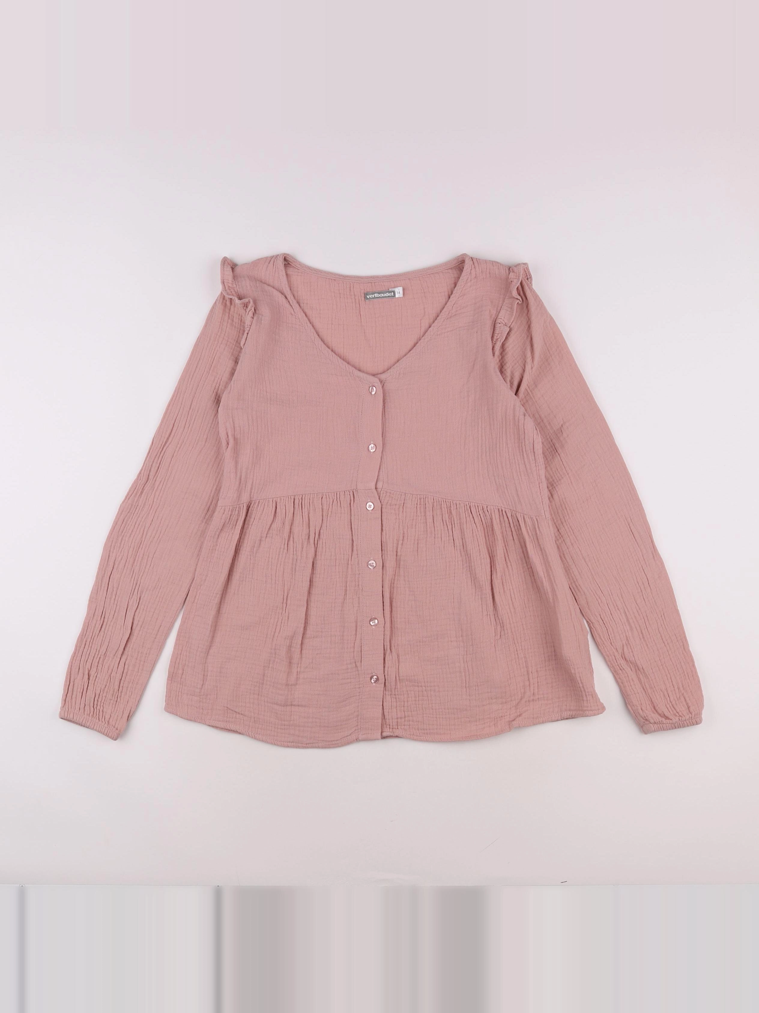 Vertbaudet - blouse grossesse rose - 34